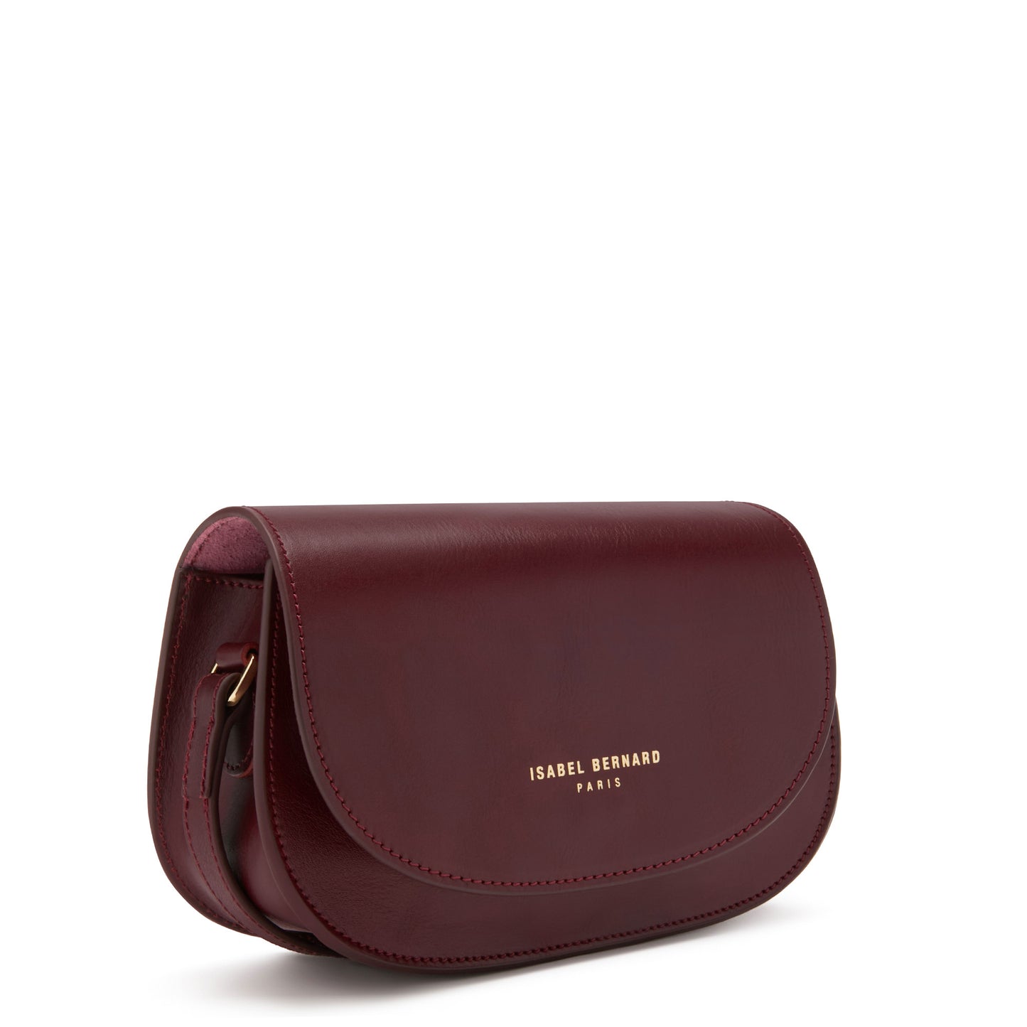 Montmartre Manon bordeaux red vegetable tanned leather crossbody bag -  - Isabel Bernard