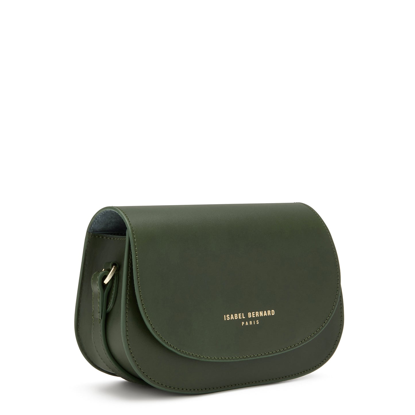 Montmartre Manon green vegetable tanned leather crossbody bag -  - Isabel Bernard