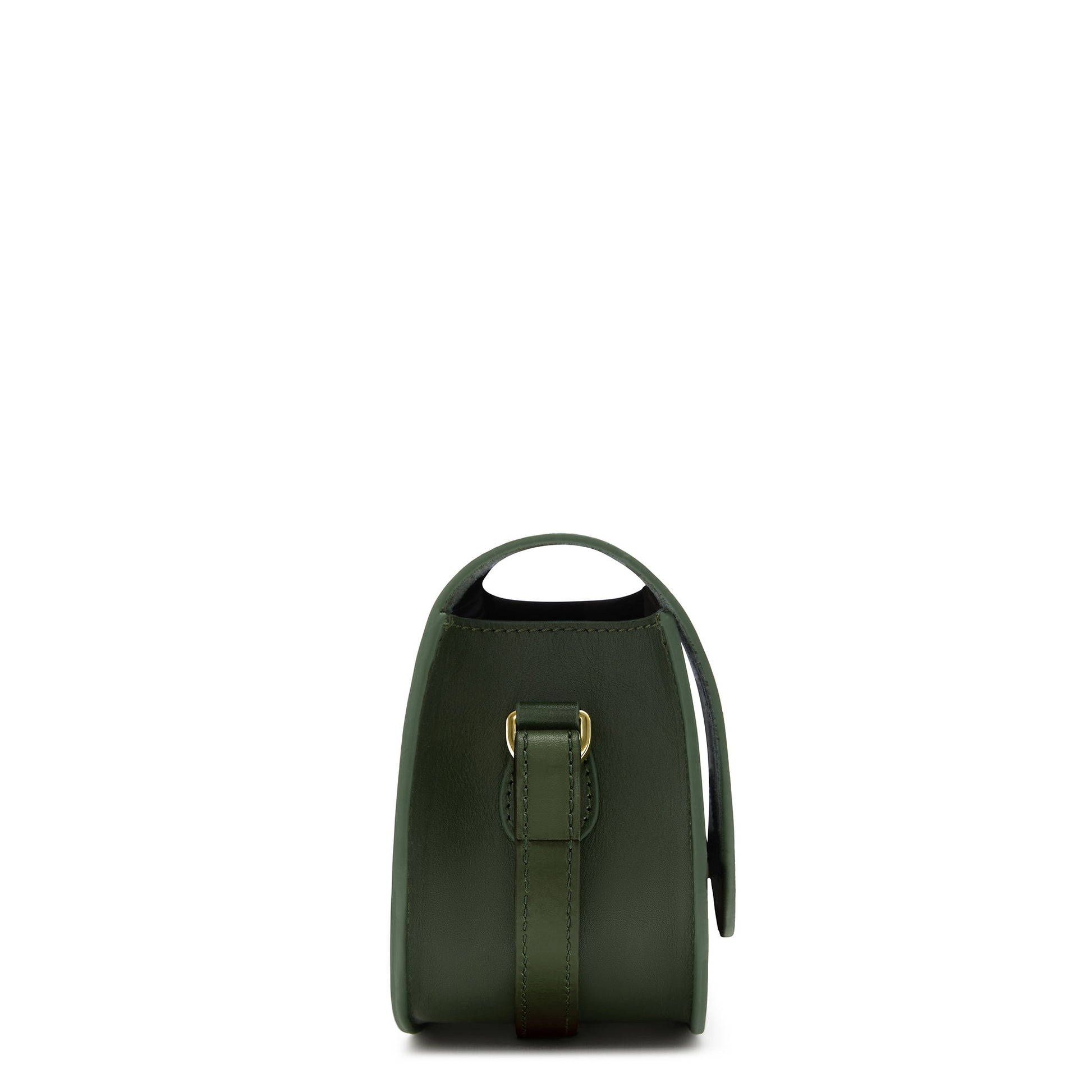 Montmartre Manon green vegetable tanned leather crossbody bag -  - Isabel Bernard