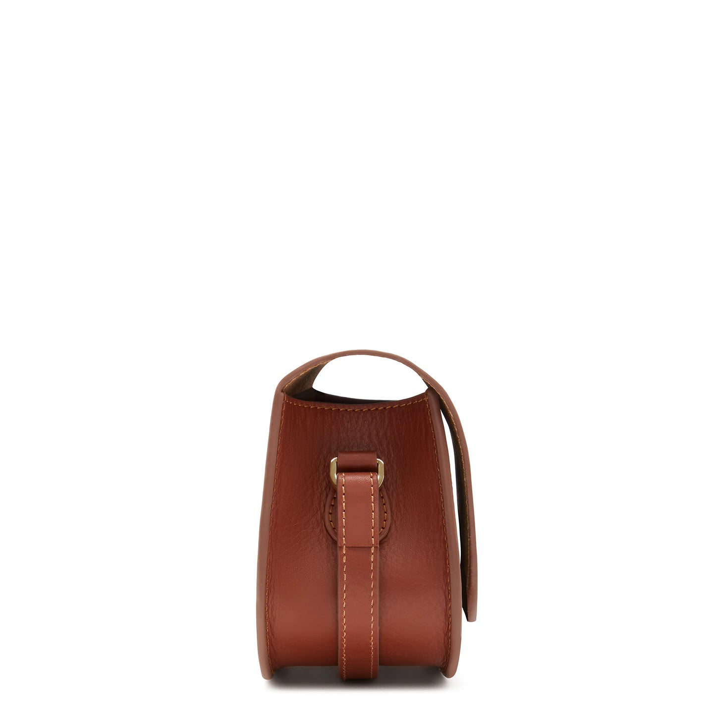 Montmartre Manon cognac vegetable tanned leather crossbody bag -  - Isabel Bernard