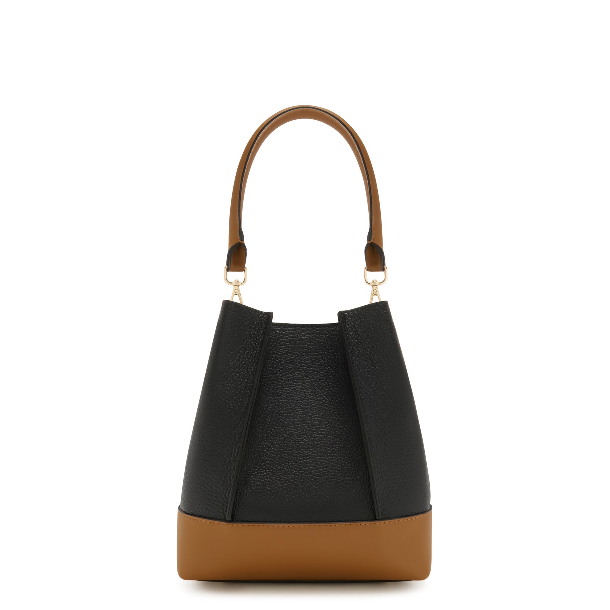 Femme Forte Minette black calfskin leather handbag -  - Isabel Bernard