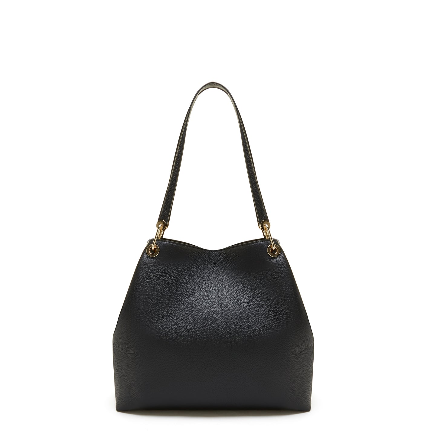 Femme Forte Annabelle black calfskin leather shoulder bag -  - Isabel Bernard