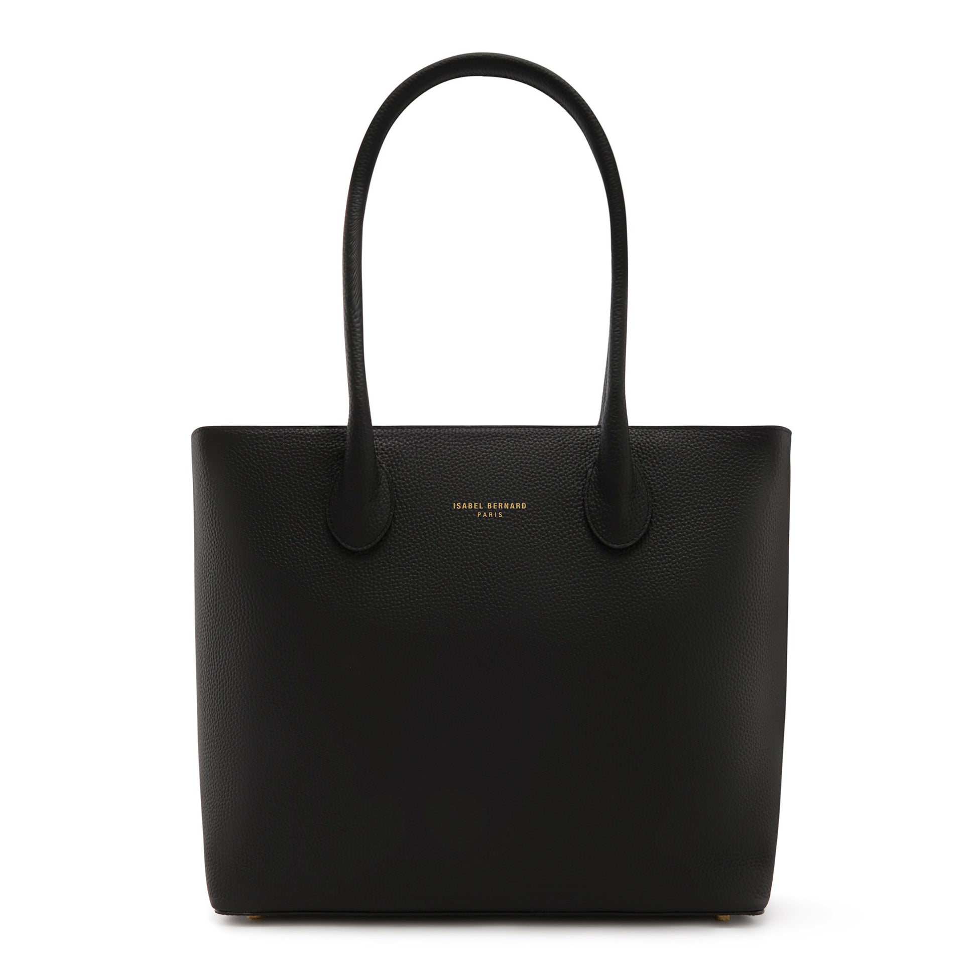 Honoré Lysanne black calfskin leather shopper -  - Isabel Bernard