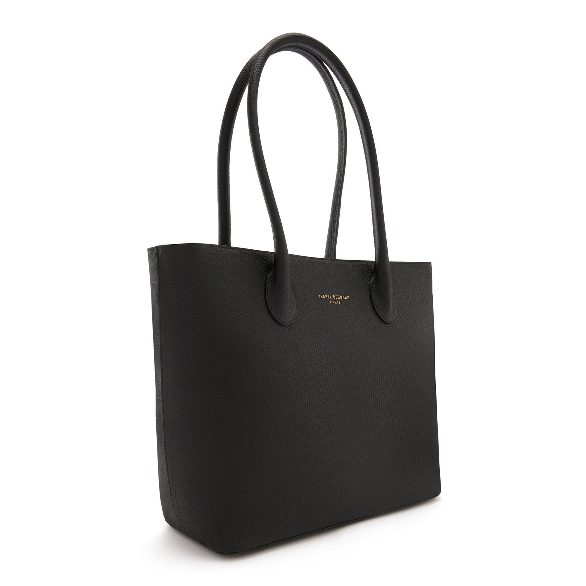 Honoré Lysanne black calfskin leather shopper -  - Isabel Bernard