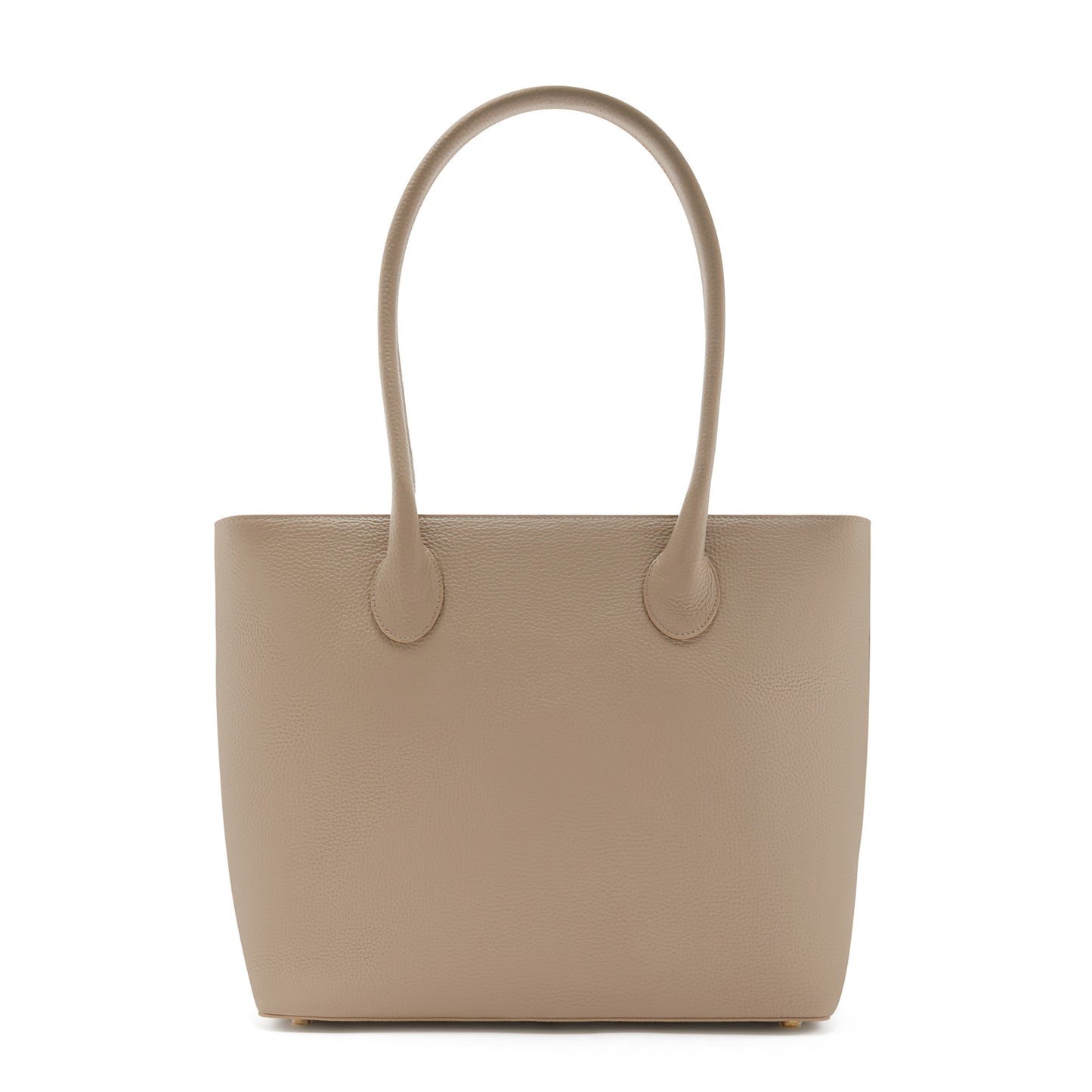 Honoré Lysanne taupe calfskin leather shopper -  - Isabel Bernard