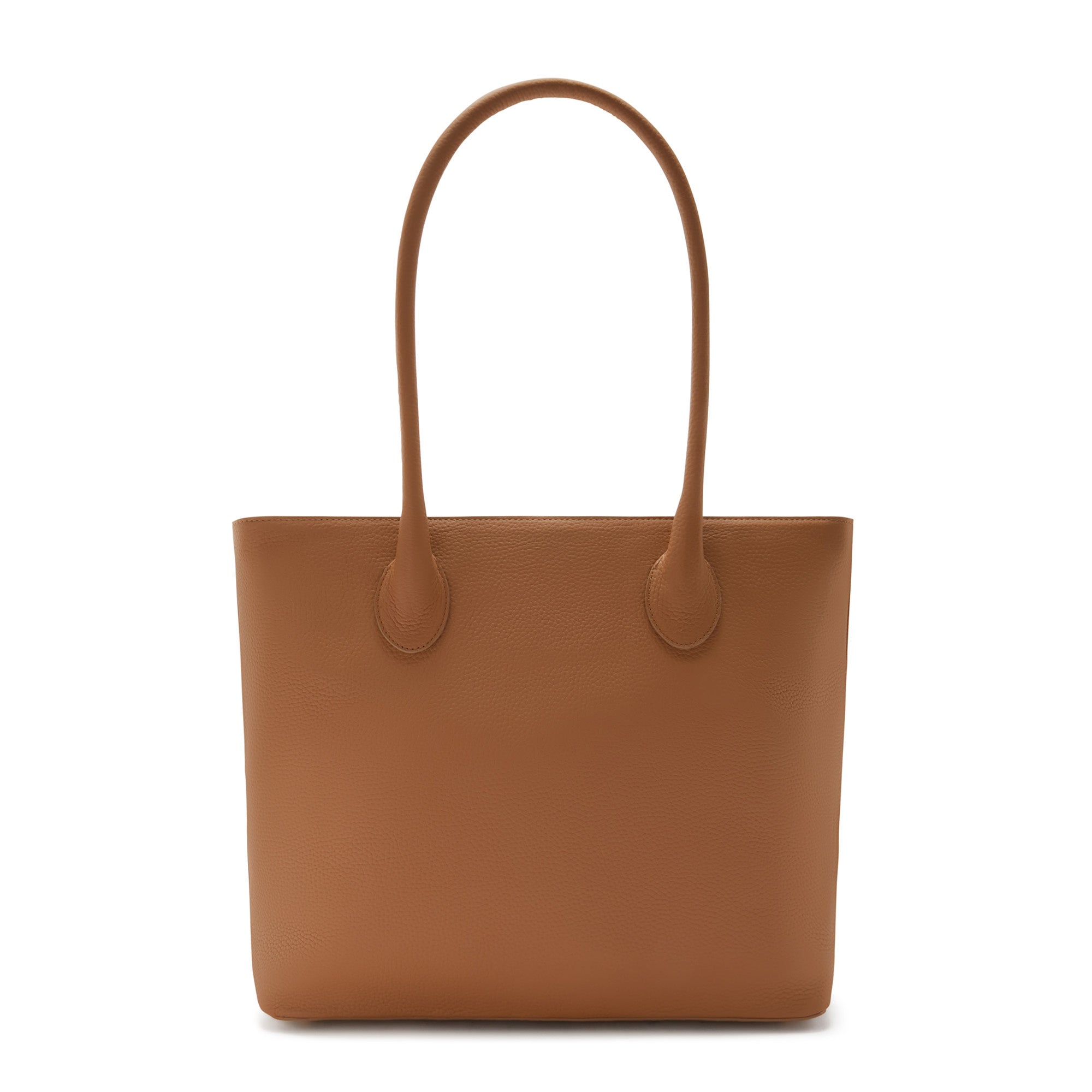 Isabel Bernard borsa shopper in pelle di vitello cammello IB25026