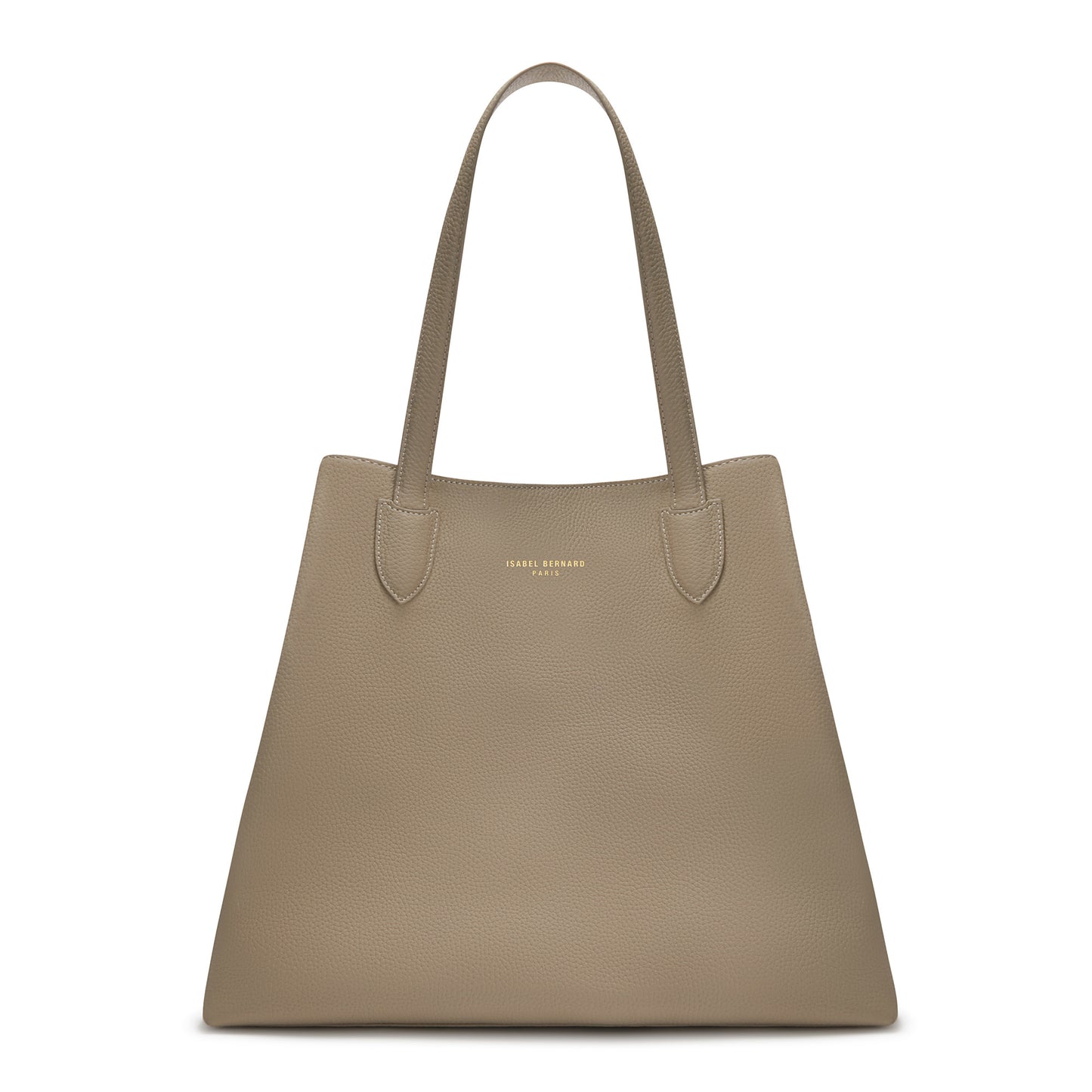 Honoré Francine taupe calfskin leather shopper -  - Isabel Bernard