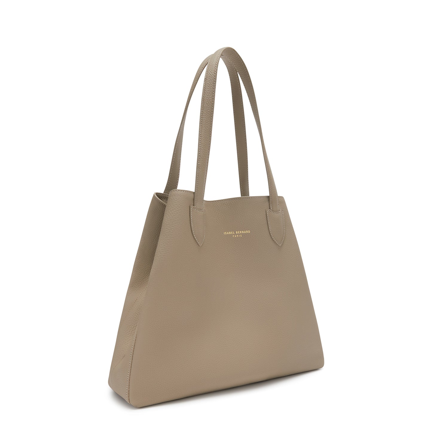 Honoré Francine taupe calfskin leather shopper -  - Isabel Bernard