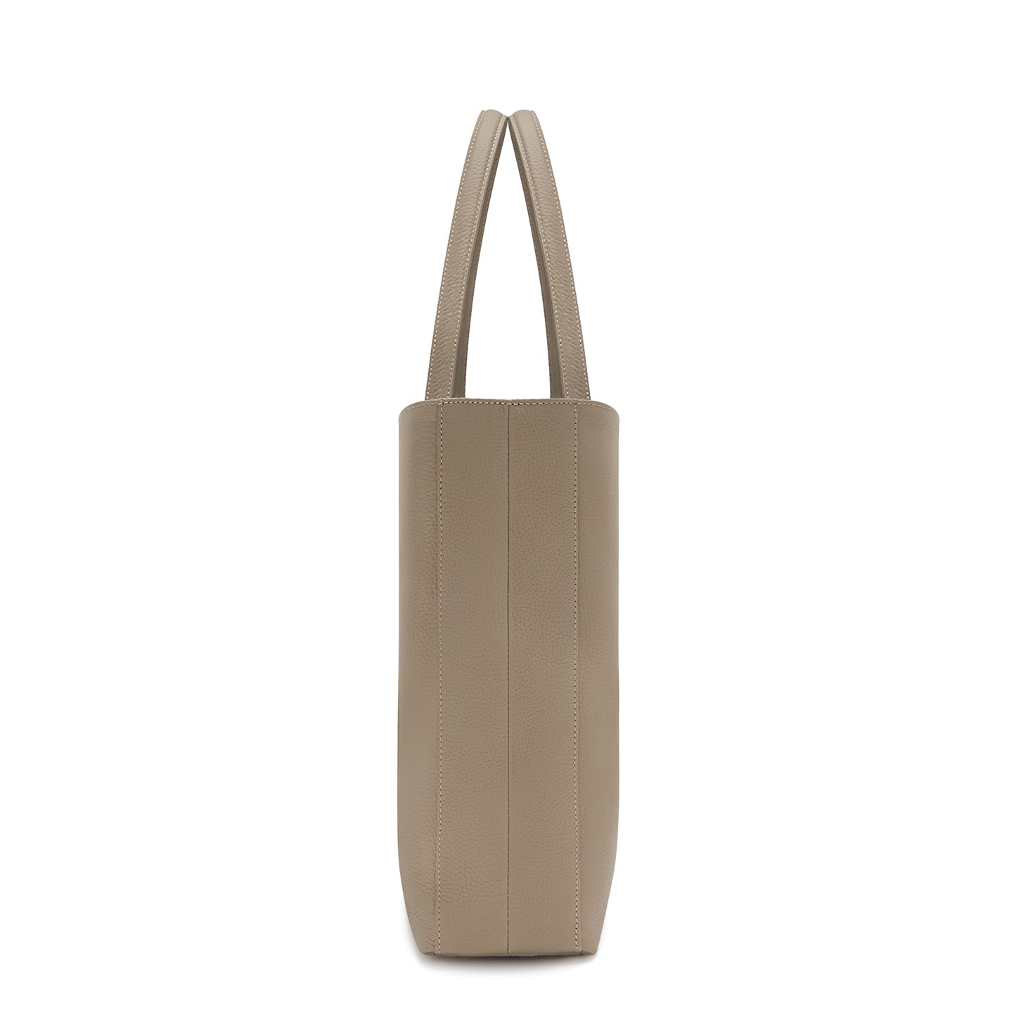 Honoré Francine taupe calfskin leather shopper -  - Isabel Bernard