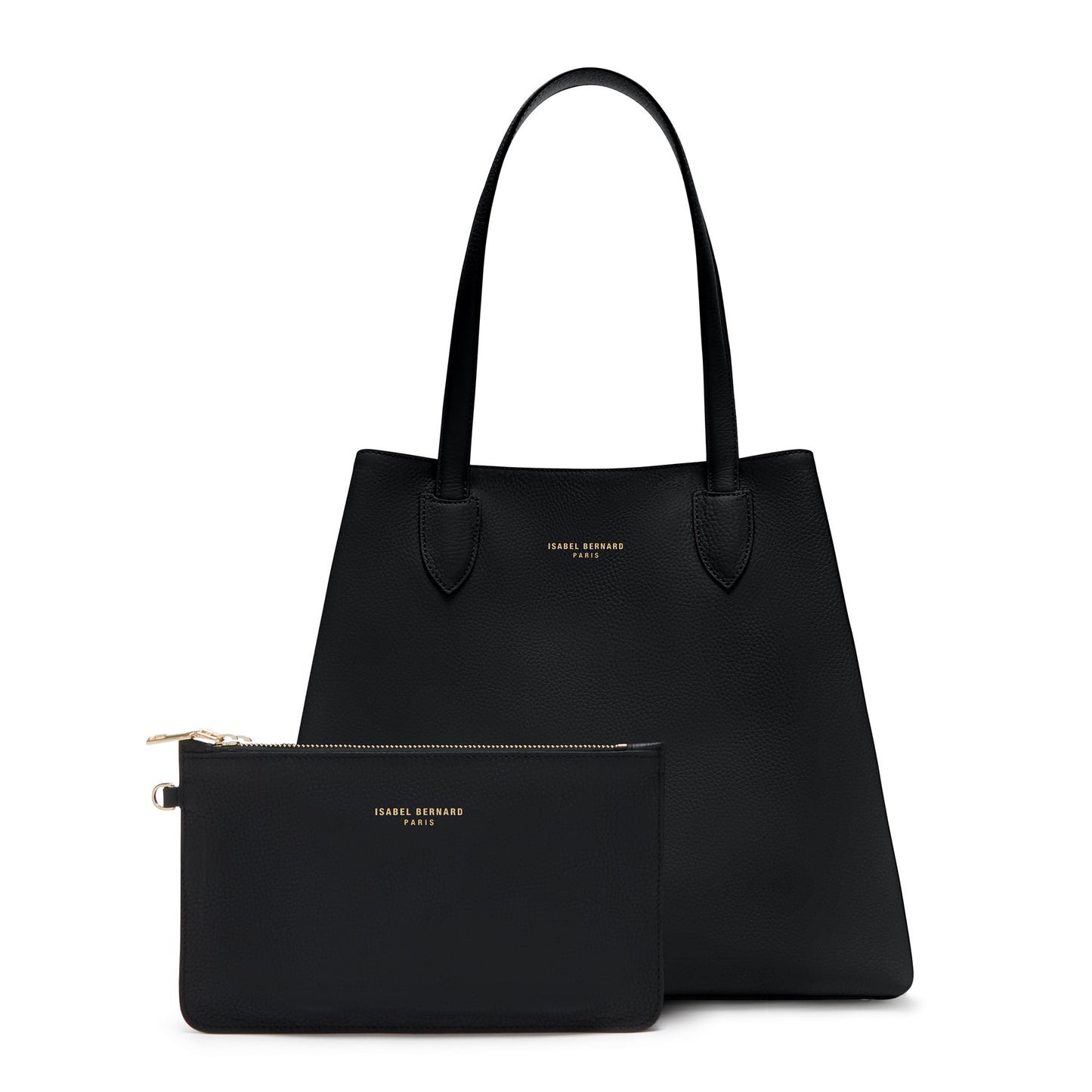 Honoré Francine black calfskin leather shopper -  - Isabel Bernard