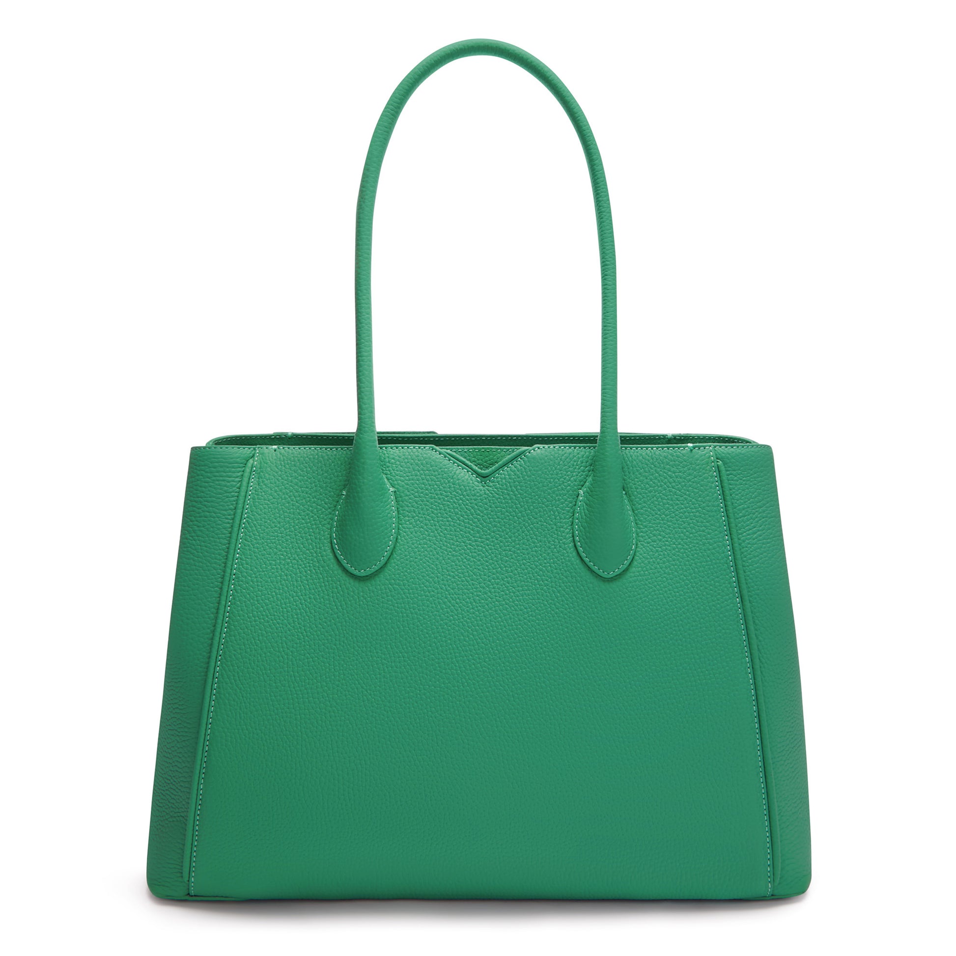 Honoré Cloe green calfskin leather handbag -  - Isabel Bernard