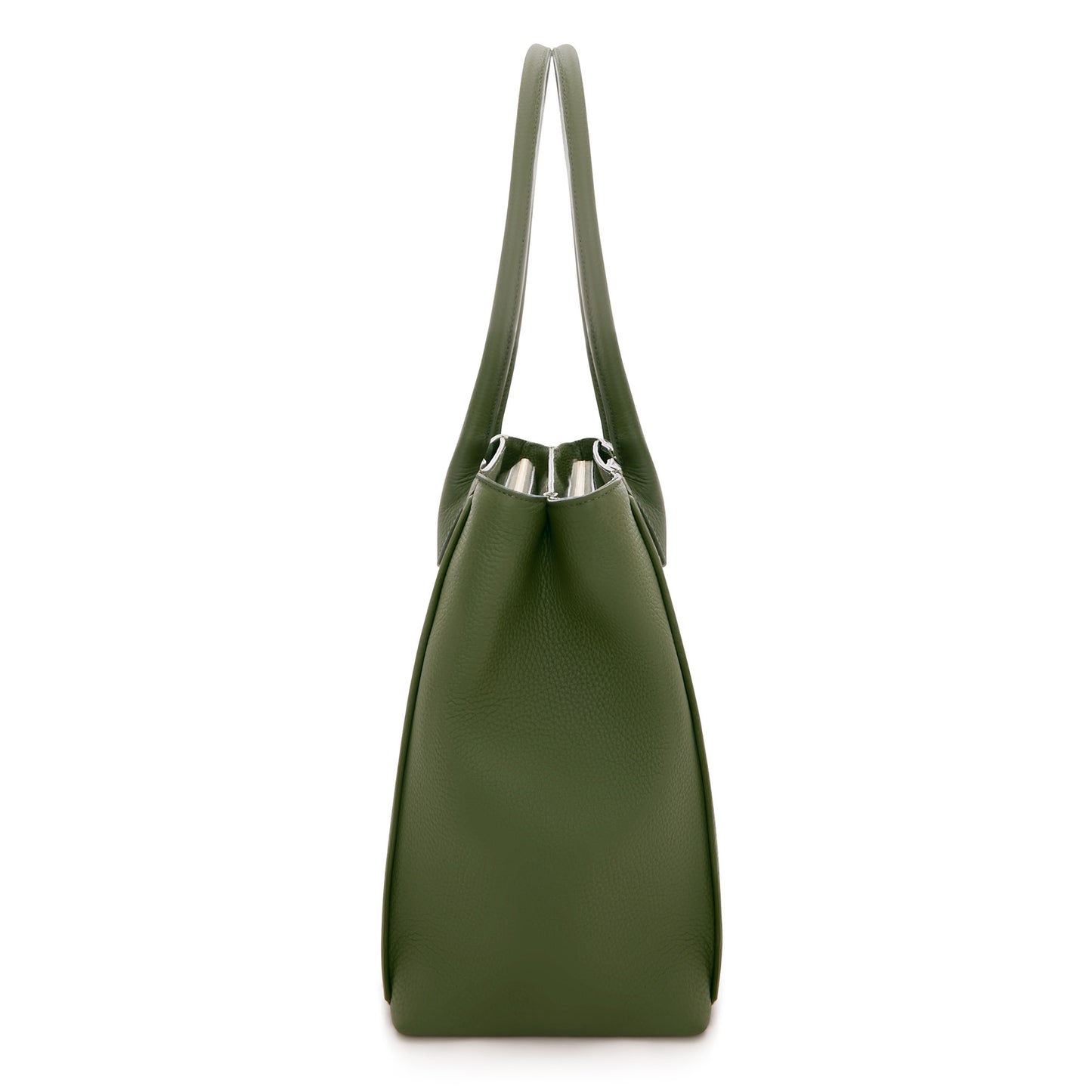 Honoré Cloe green calfskin leather handbag -  - Isabel Bernard