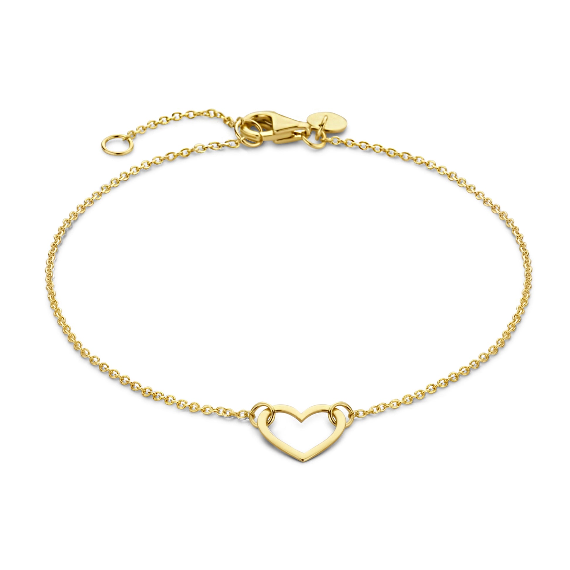 Belleville Amore 14 karat gold bracelet with heart -  - Isabel Bernard