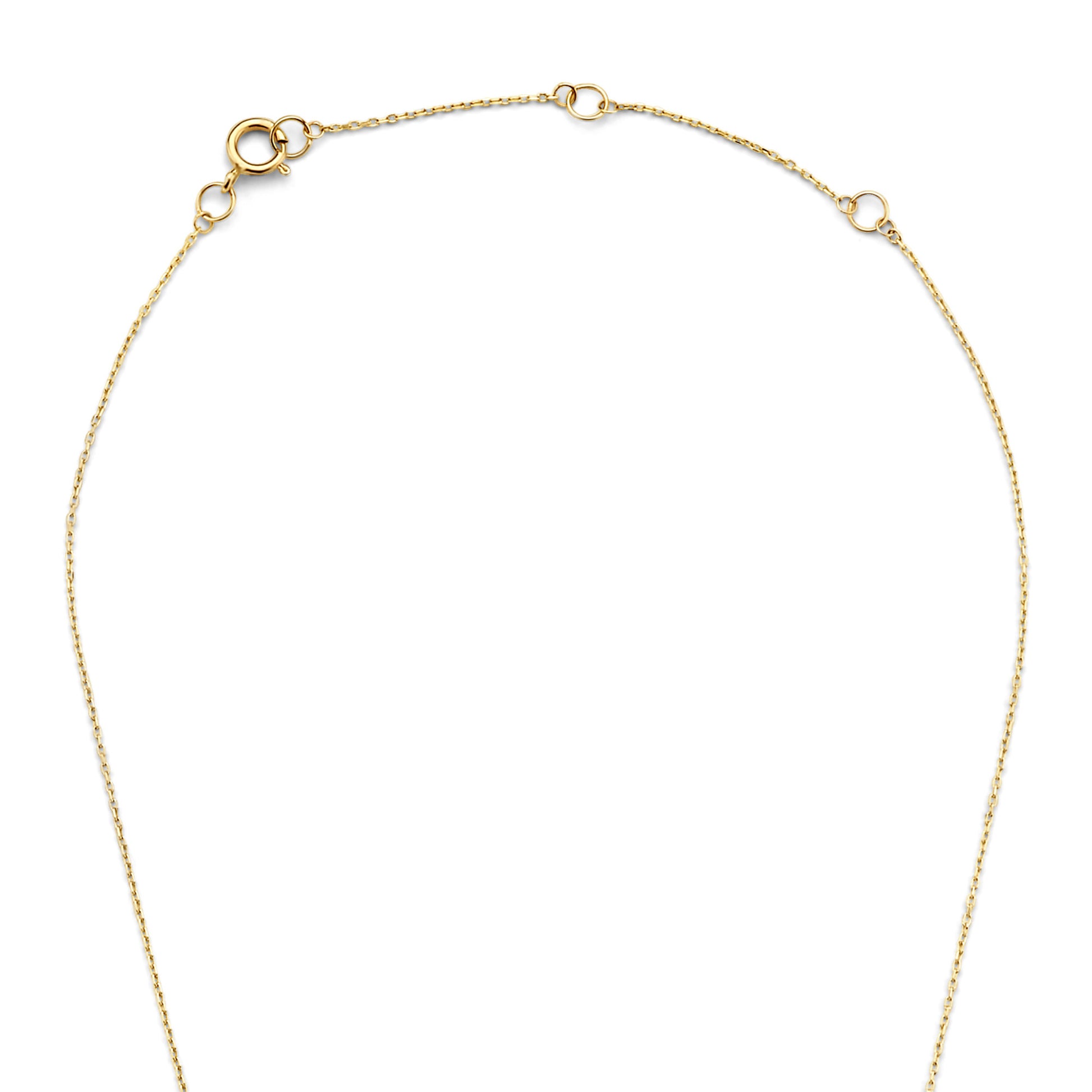 Tricolore Maeve 14 karat gold necklace with three colours of gold -  - Isabel Bernard