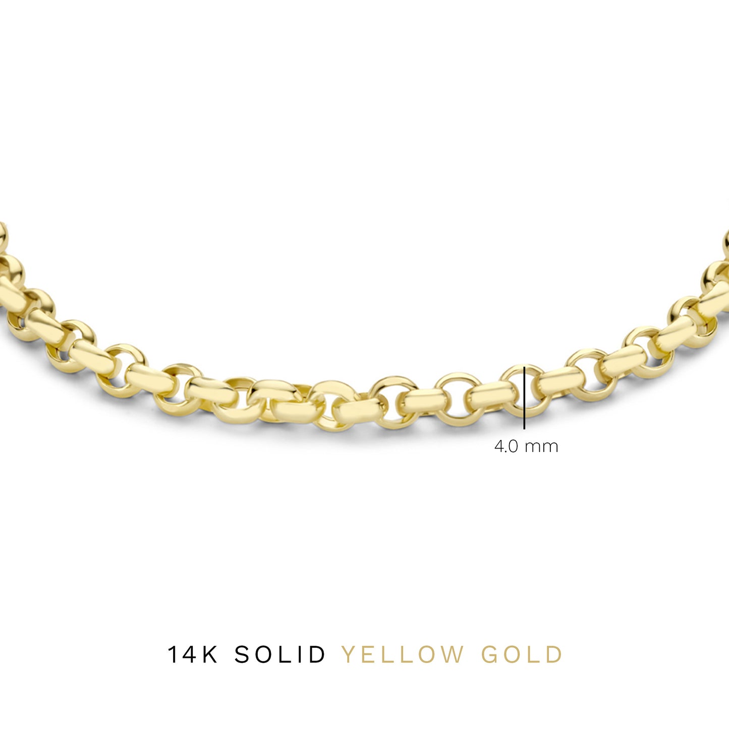 Aidee Pauline 14 karat gold bracelet with chains - - Isabel Bernard