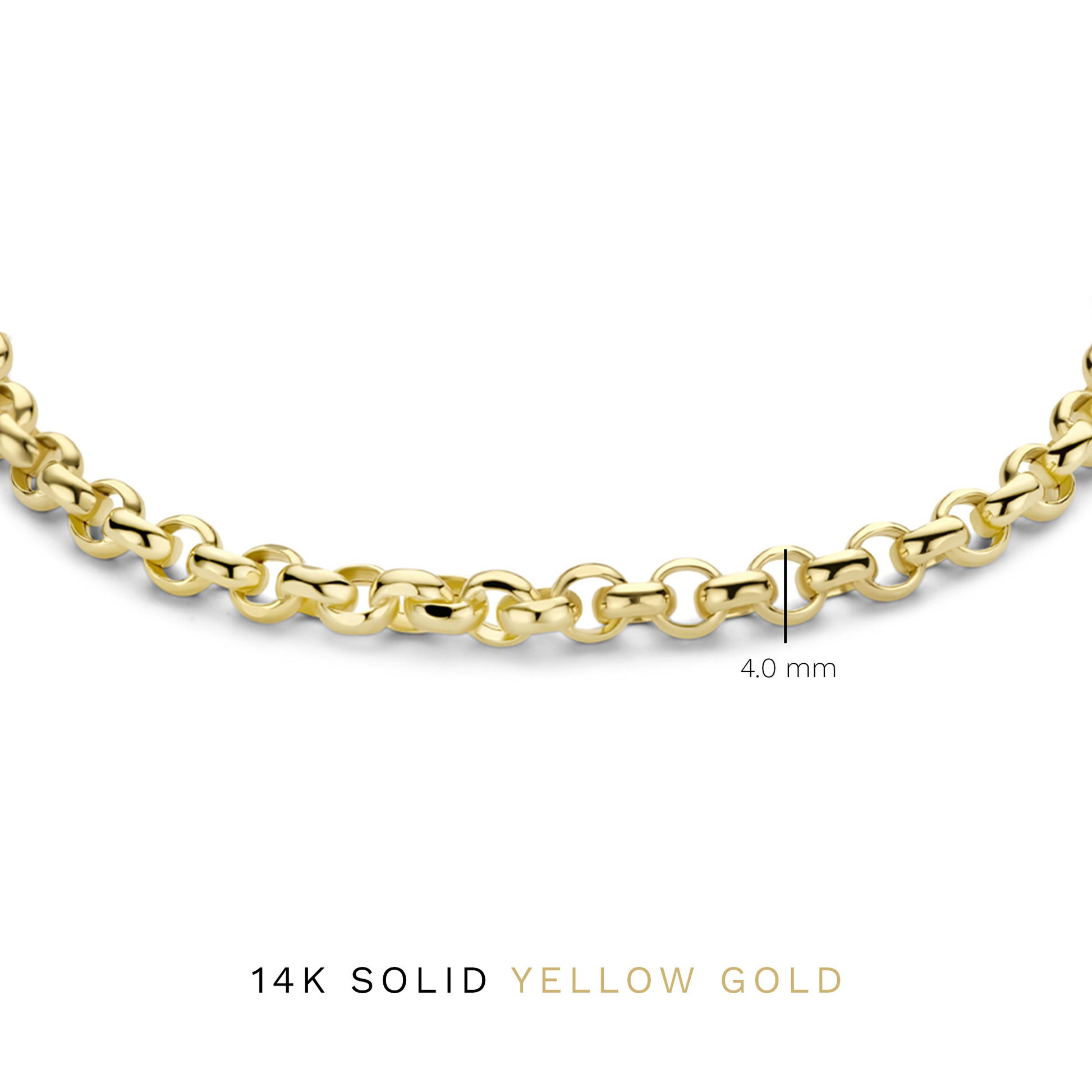 Aidee Pauline 14 karat gold bracelet with chains -  - Isabel Bernard