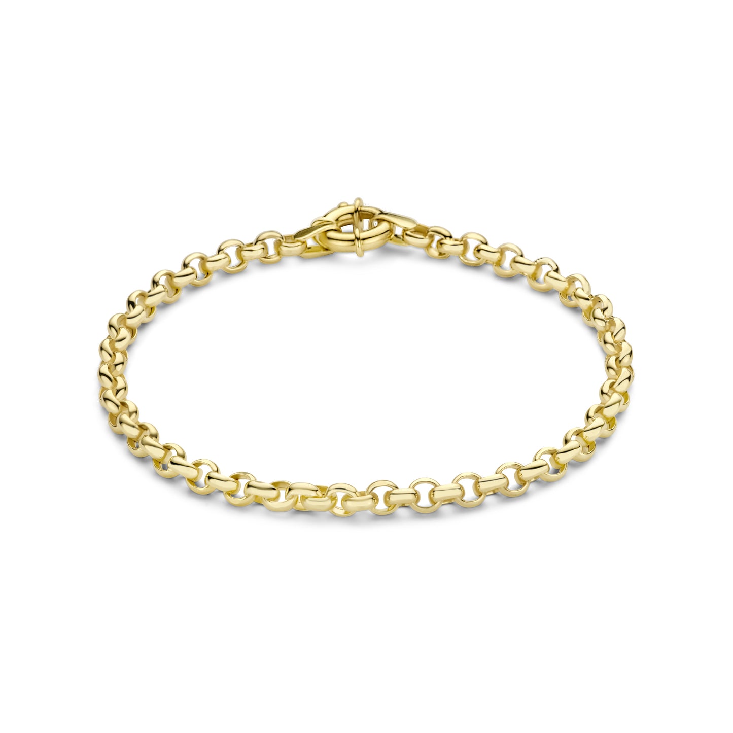 Aidee Pauline 14 karat gold bracelet with chains - - Isabel Bernard