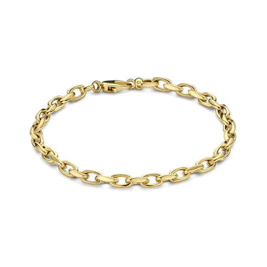 Aidee Camille 14 karat gold bracelet with chains -  - Isabel Bernard