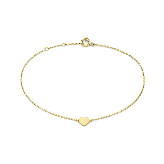 Belleville Amore 14 karat gold bracelet with heart -  - Isabel Bernard