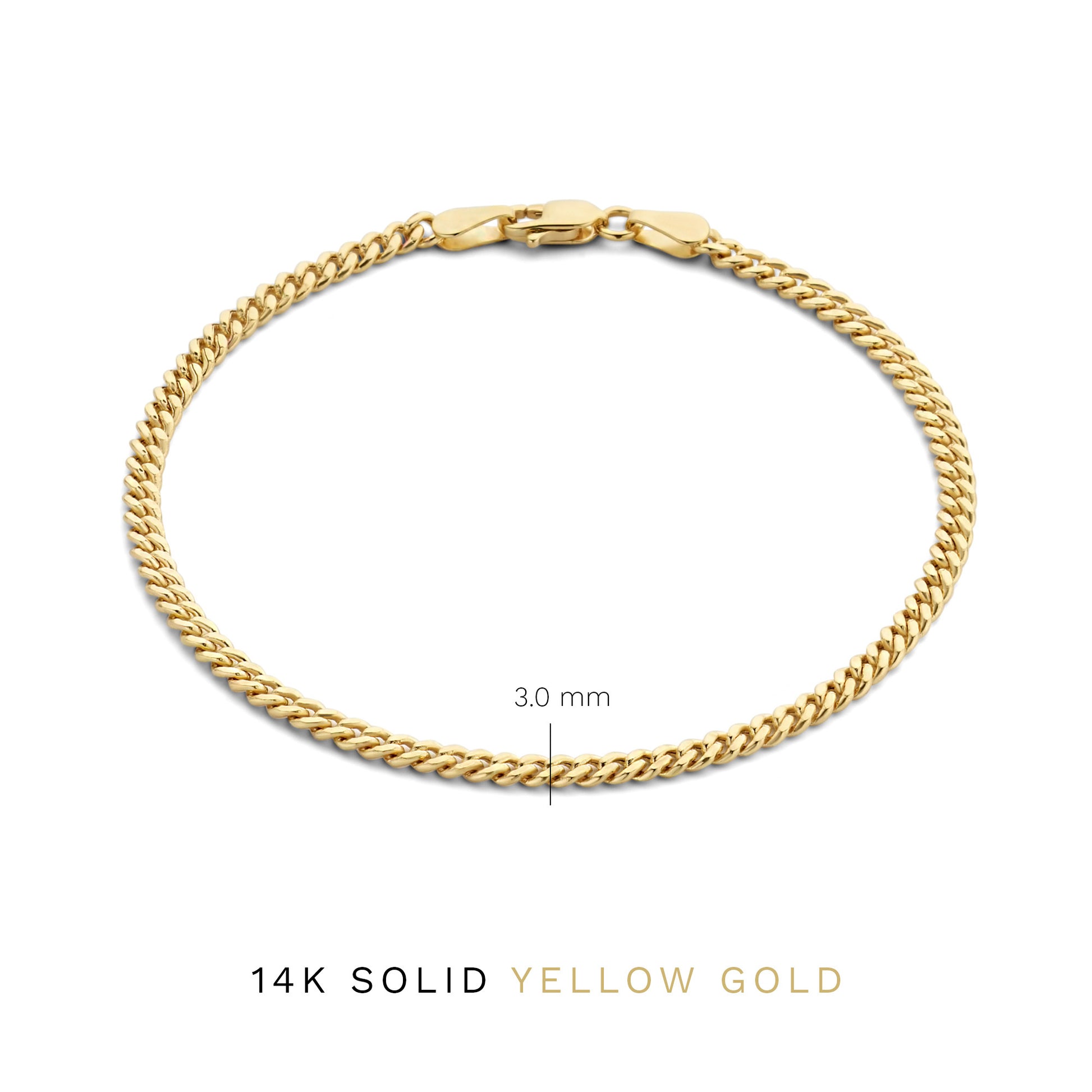 Aidee Julee 14 karat gold link bracelet -  - Isabel Bernard