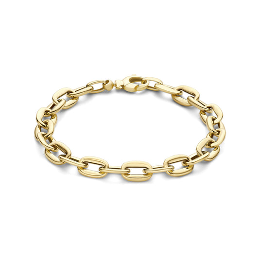 Aidee Ìrene 14 karat gold link bracelet with round chains -  - Isabel Bernard