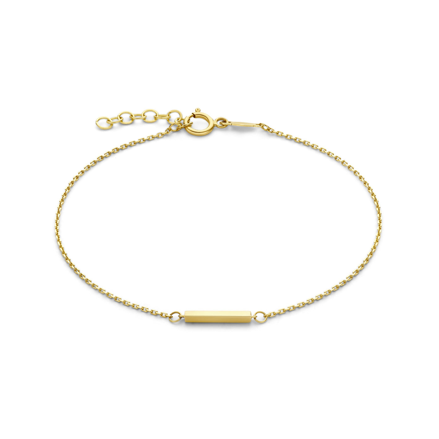 Le Marais Rosalie 14 karat gold bracelet with rod -  - Isabel Bernard