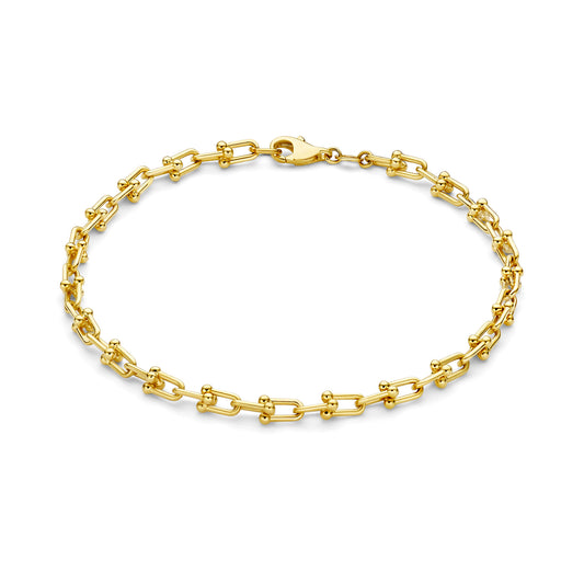 Aidee Royale 14 karat gold link bracelet -  - Isabel Bernard