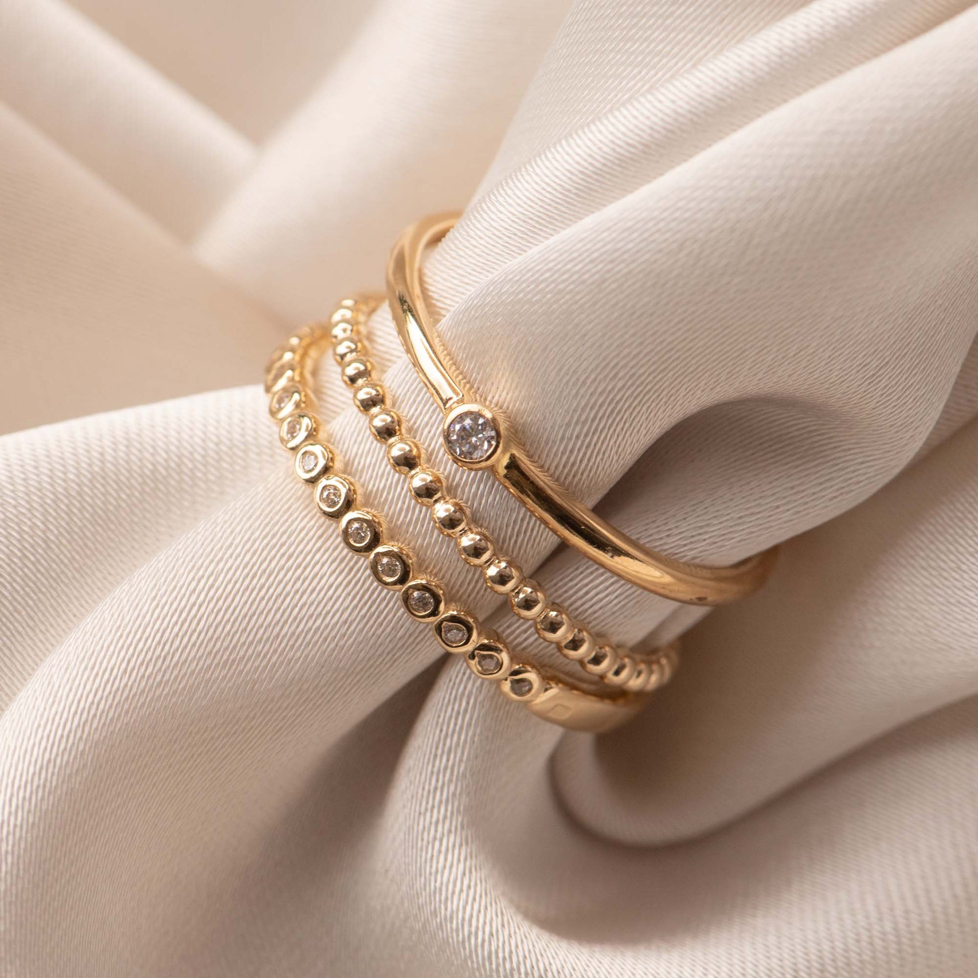 Rivoli Solene 14 karat gold ring -  - Isabel Bernard