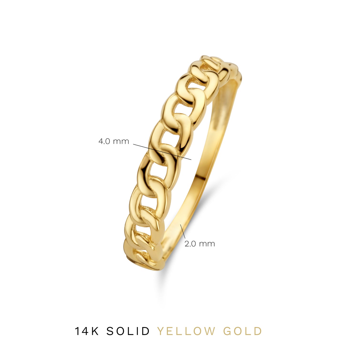 Aidee Lissa 14 karat gold ring -  - Isabel Bernard