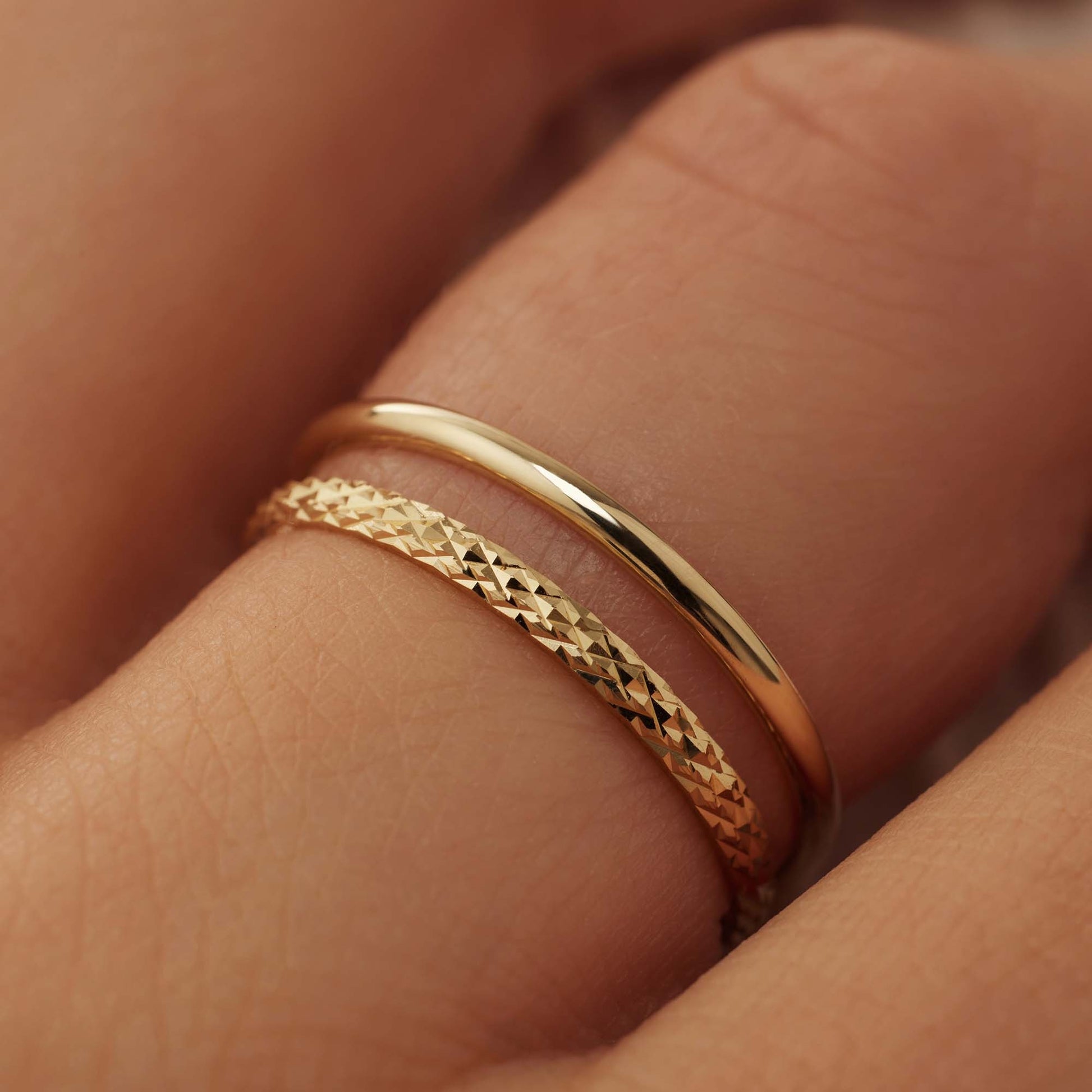 Le Marais Solene 14 karat gold stacking ring -  - Isabel Bernard