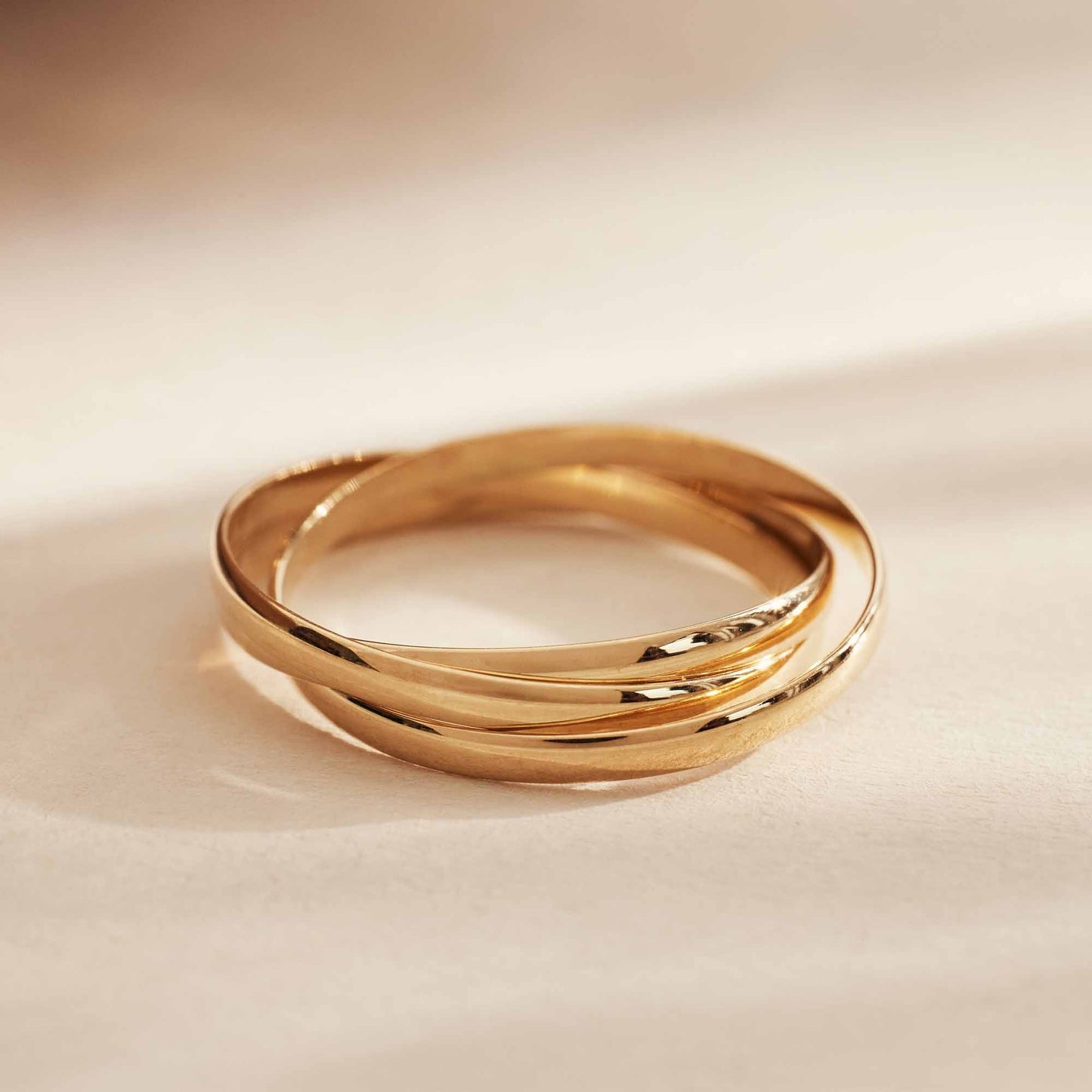 Rivoli Méline 14 karat gold trinity ring -  - Isabel Bernard