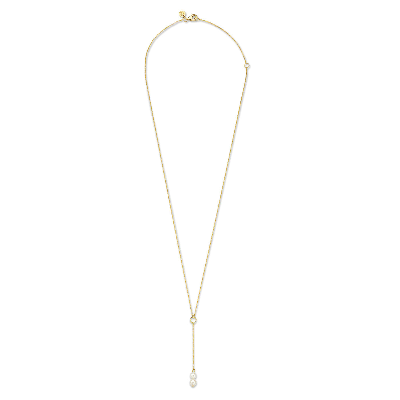 Belleville Luna 14 karat gold necklace with freshwater pearls -  - Isabel Bernard