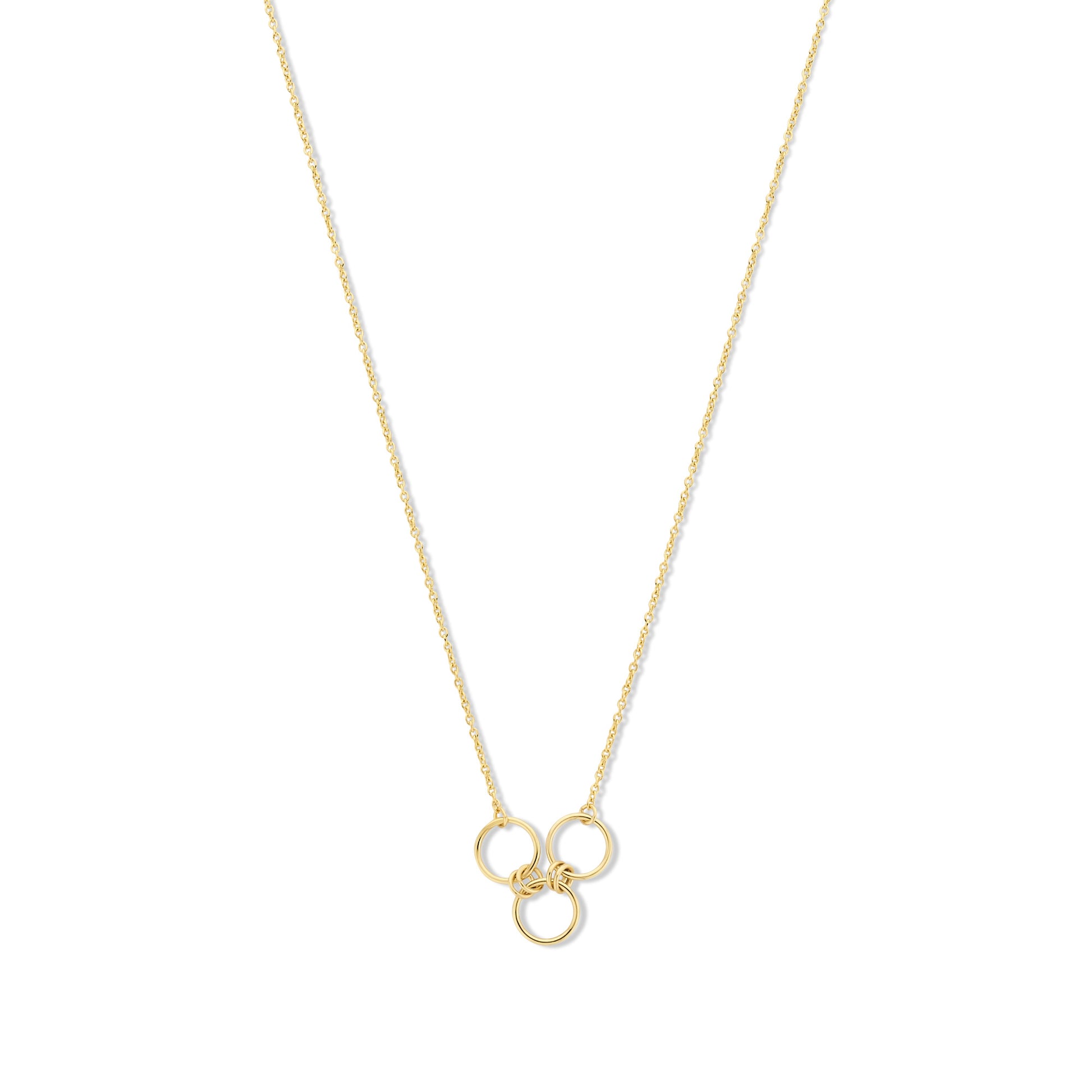 Belleville Anna 14 karat gold necklace with rings -  - Isabel Bernard