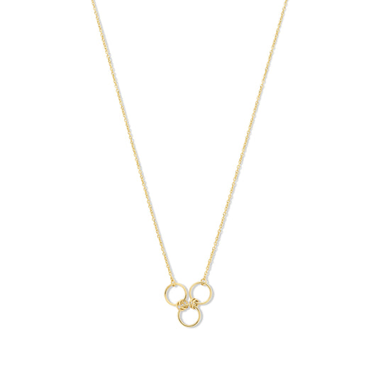 Belleville Anna 14 karat gold necklace with rings -  - Isabel Bernard