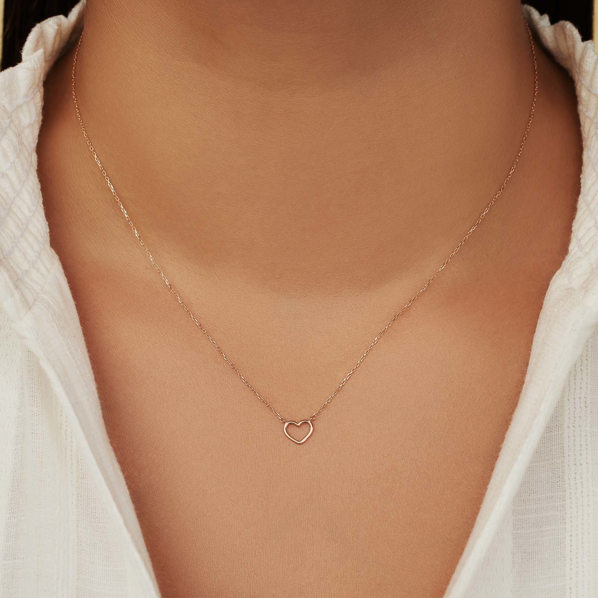 Isabel Bernard 14 karat rose gold necklace IB340063