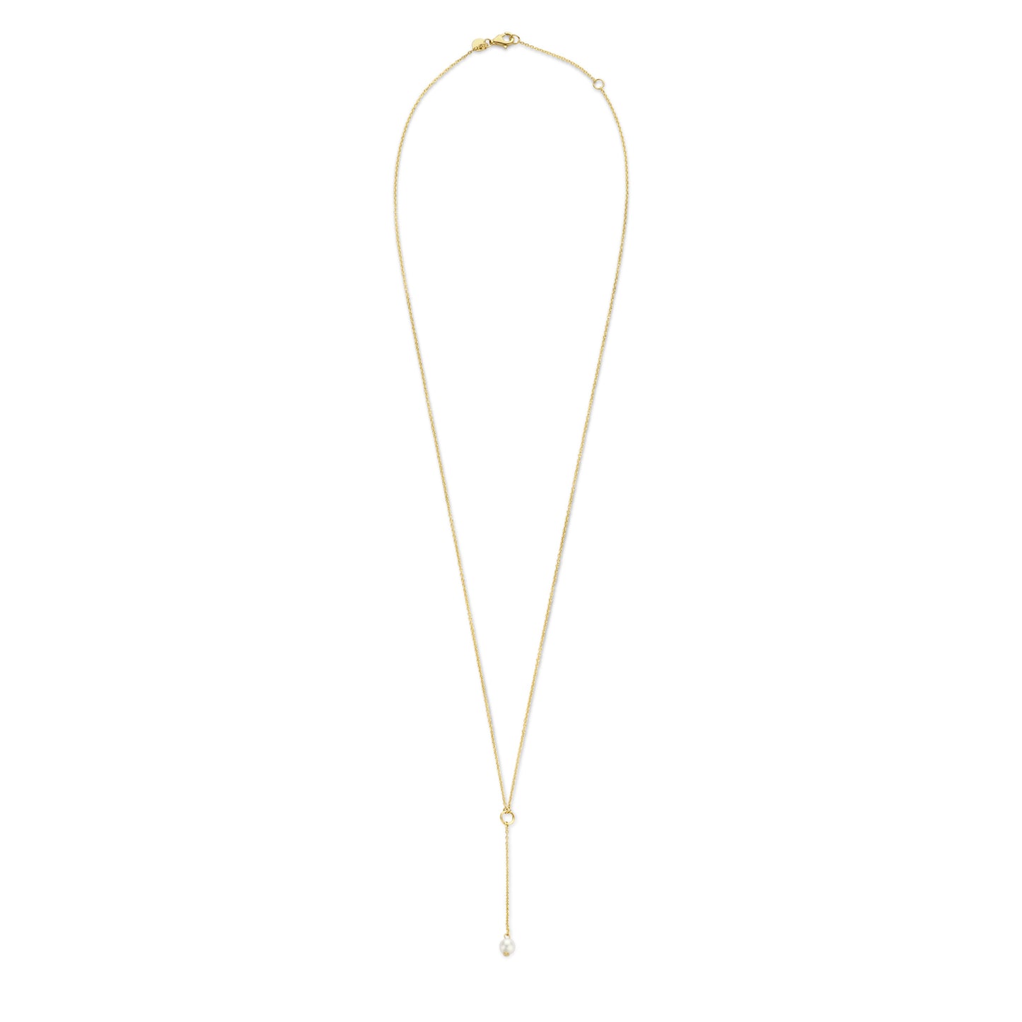 Belleville Luna 14 karat gold necklace with freshwater pearl -  - Isabel Bernard