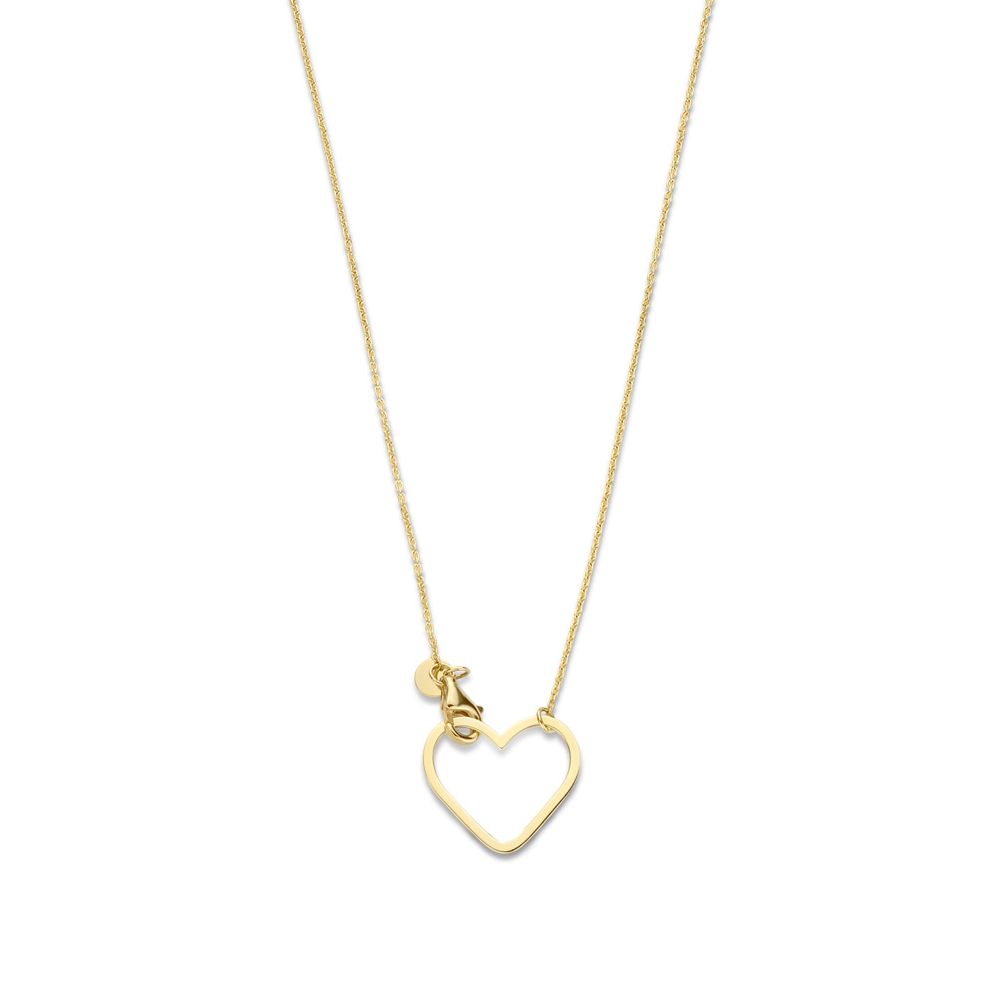 Belleville Amore 14 karat gold necklace with heart -  - Isabel Bernard