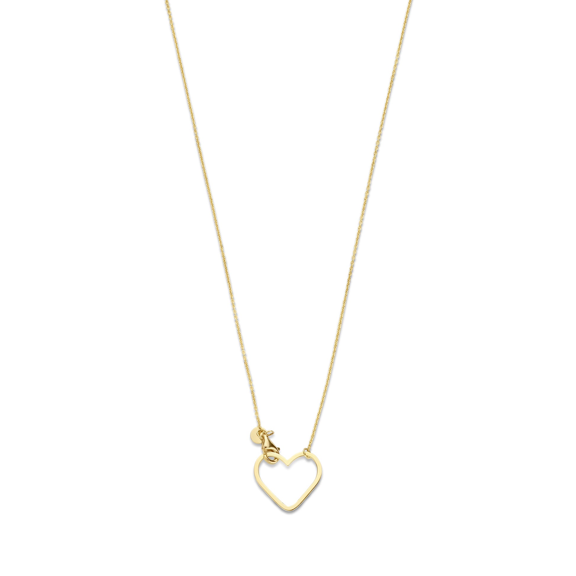 Belleville Amore 14 karat gold necklace with heart -  - Isabel Bernard