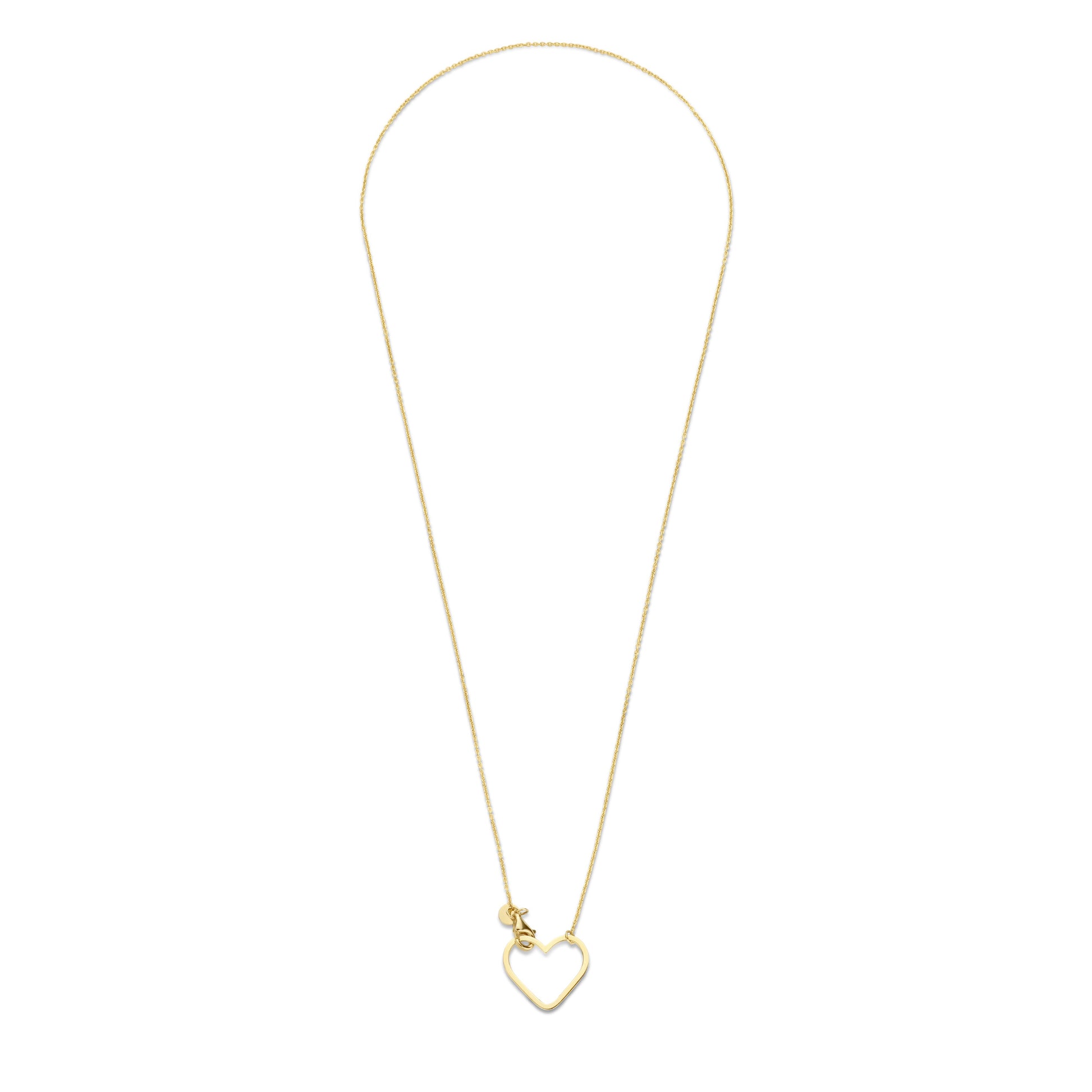 Belleville Amore 14 karat gold necklace with heart -  - Isabel Bernard