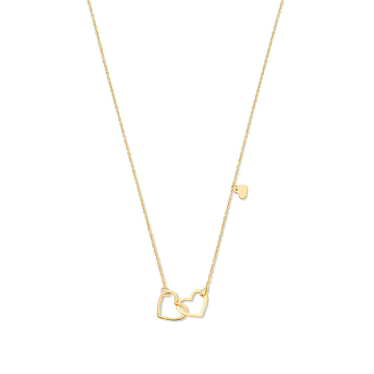 Belleville Amore 14 karat gold necklace with heart -  - Isabel Bernard