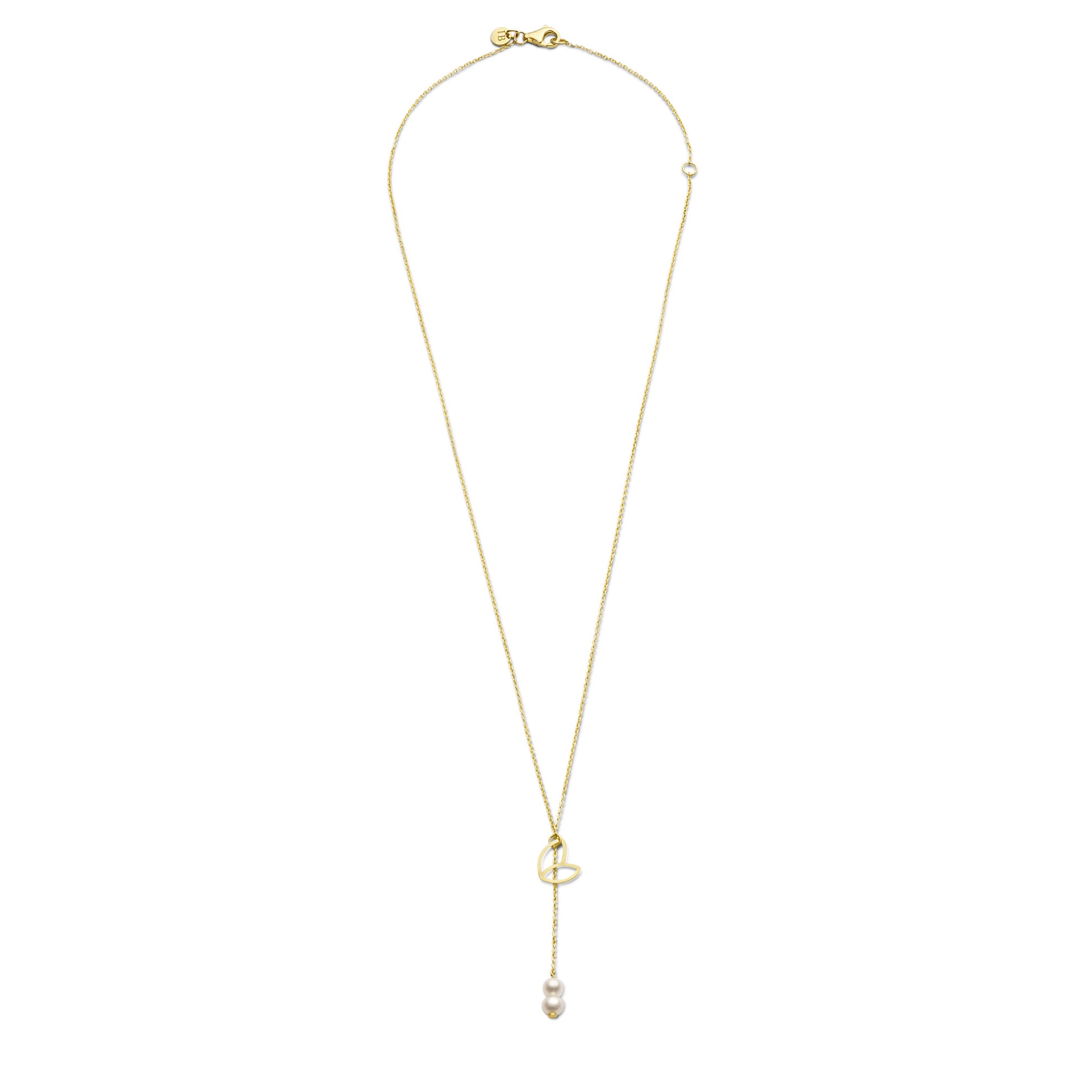 Belleville Noémi 14 karat gold necklace with freshwater pearls -  - Isabel Bernard