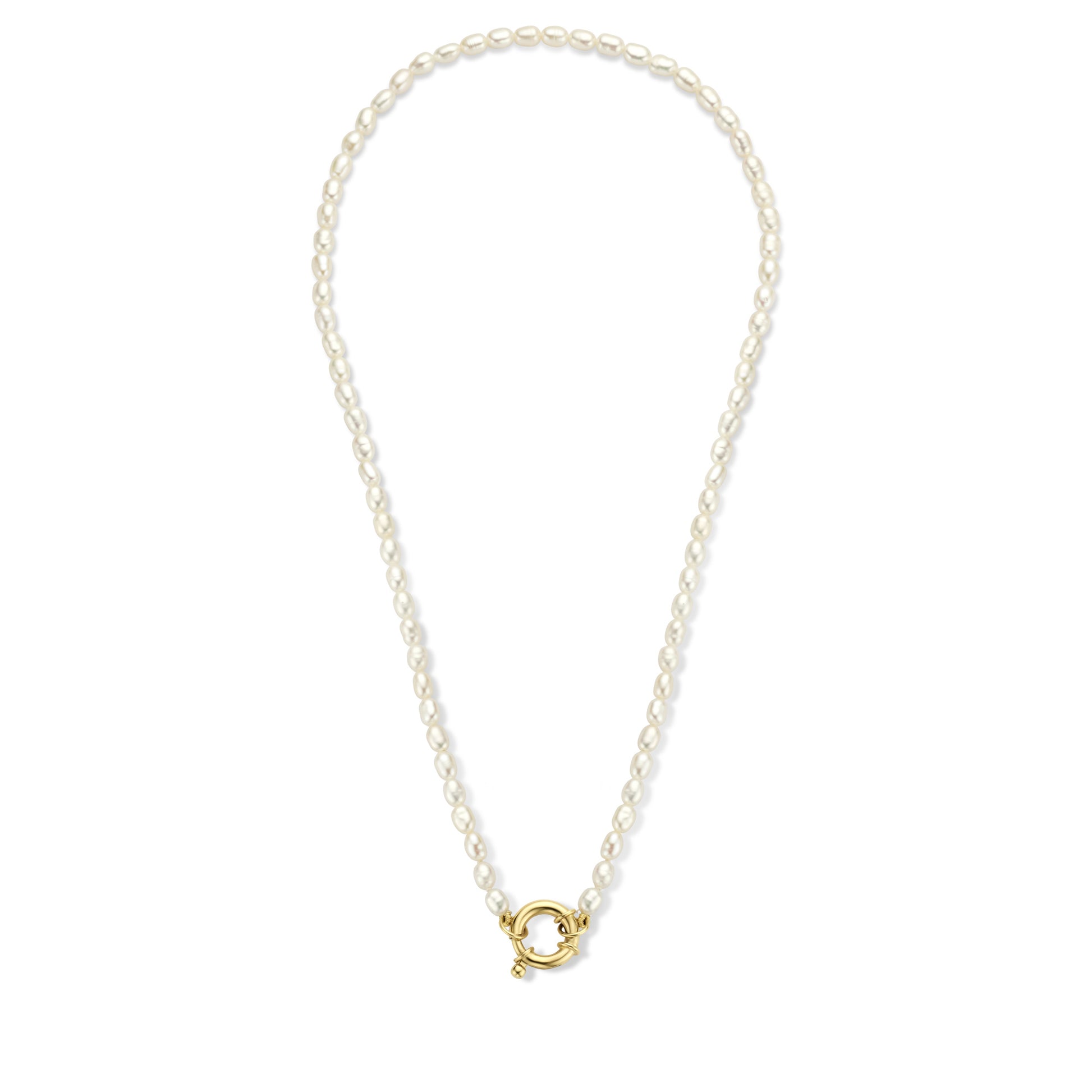 Aidee Marissa 14 karat gold necklace with freshwater pearls -  - Isabel Bernard