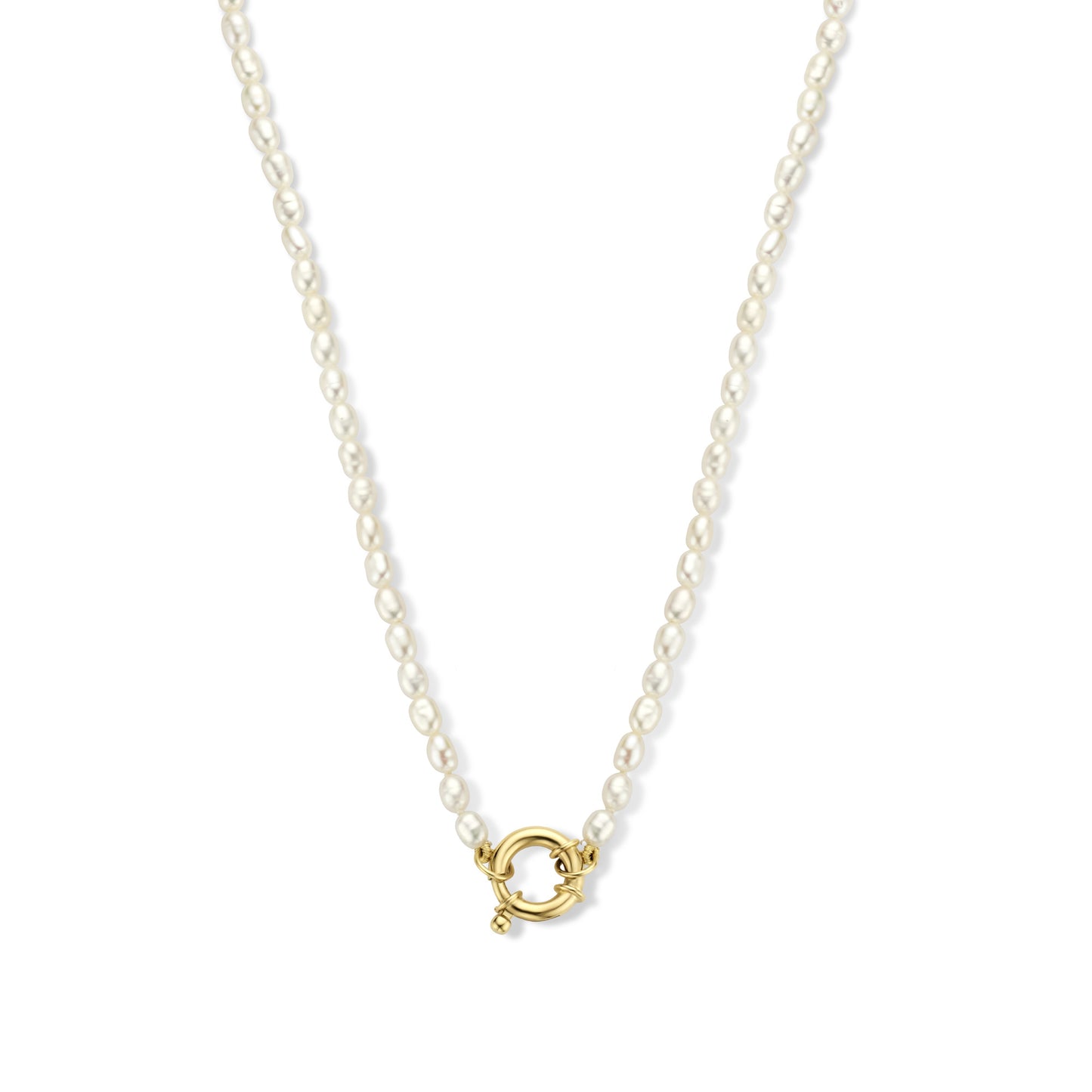 Aidee Marissa 14 karat gold necklace with freshwater pearls -  - Isabel Bernard