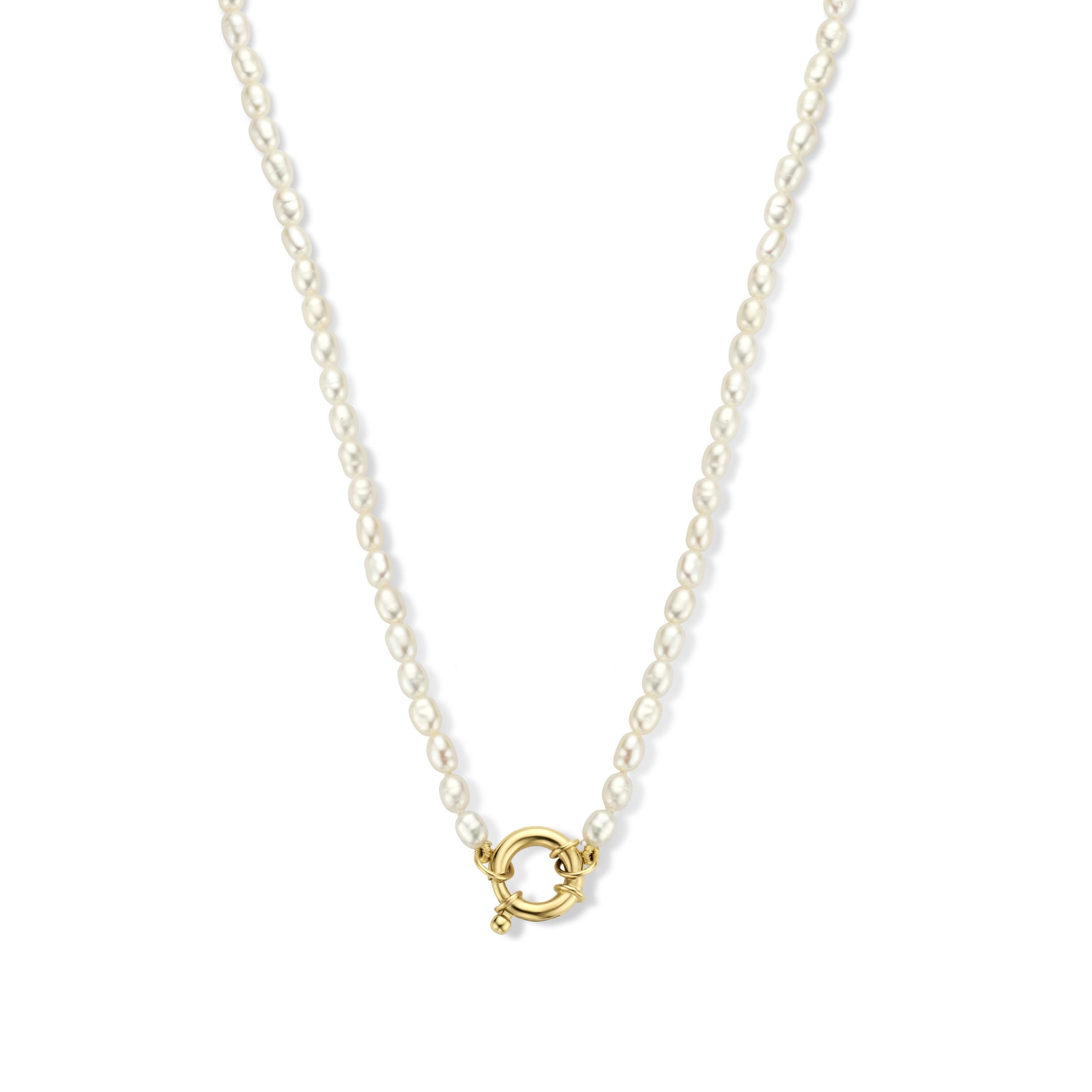 Aidee Marissa 14 karat gold necklace with freshwater pearls -  - Isabel Bernard