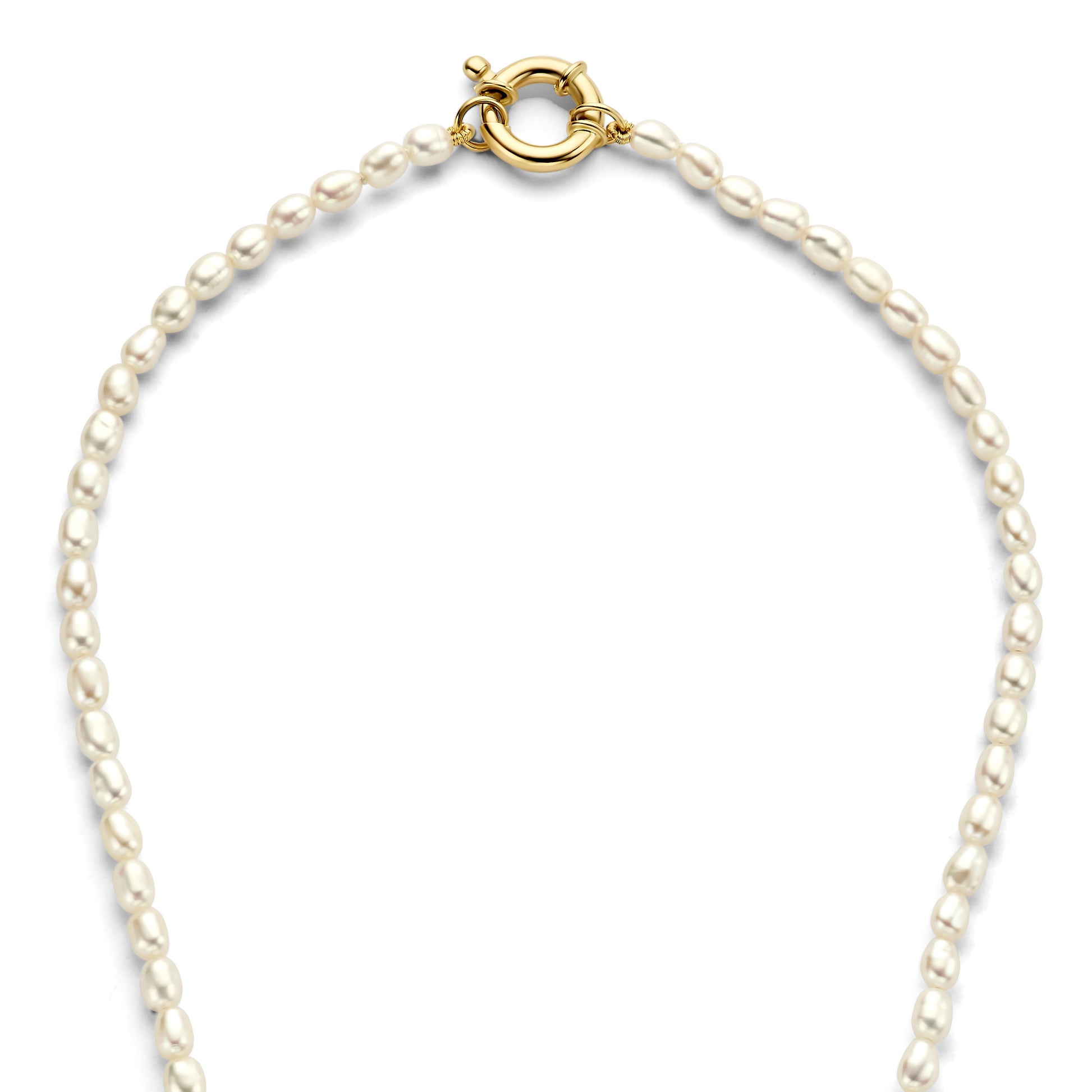 Aidee Marissa 14 karat gold necklace with freshwater pearls -  - Isabel Bernard