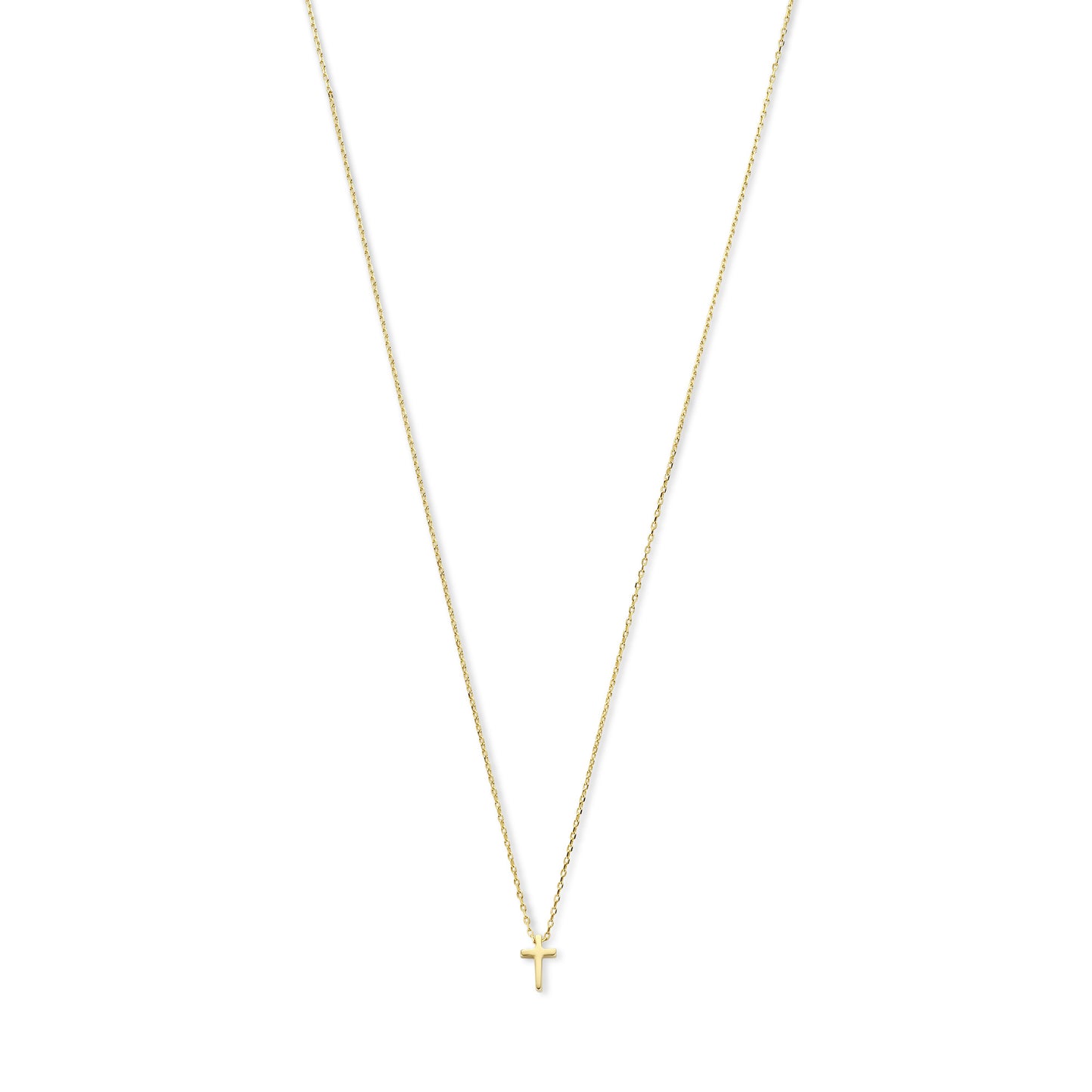 Monceau Solange 14 karat gold necklace with cross -  - Isabel Bernard