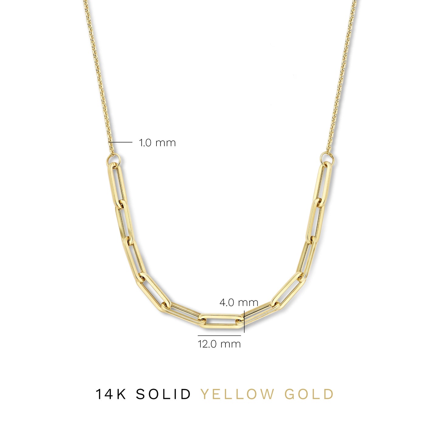 Aidee Louise 14 karat gold necklace with chains -  - Isabel Bernard