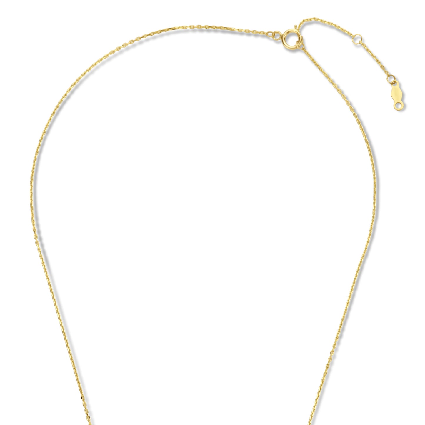 Rivoli Lisan 14 karat gold necklace with two rings -  - Isabel Bernard