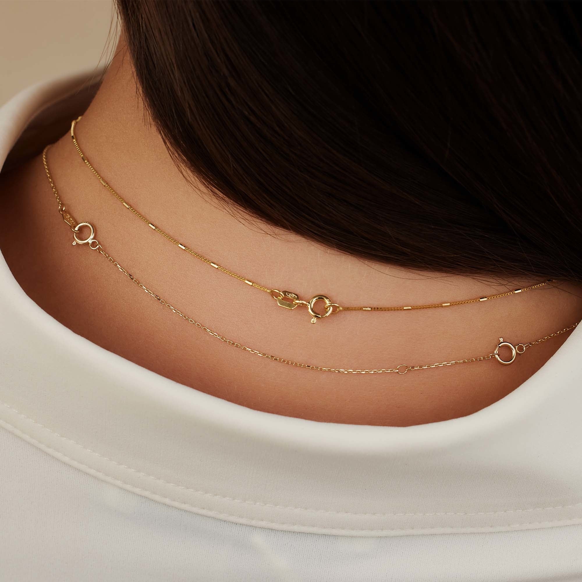 Thin necklace extender store