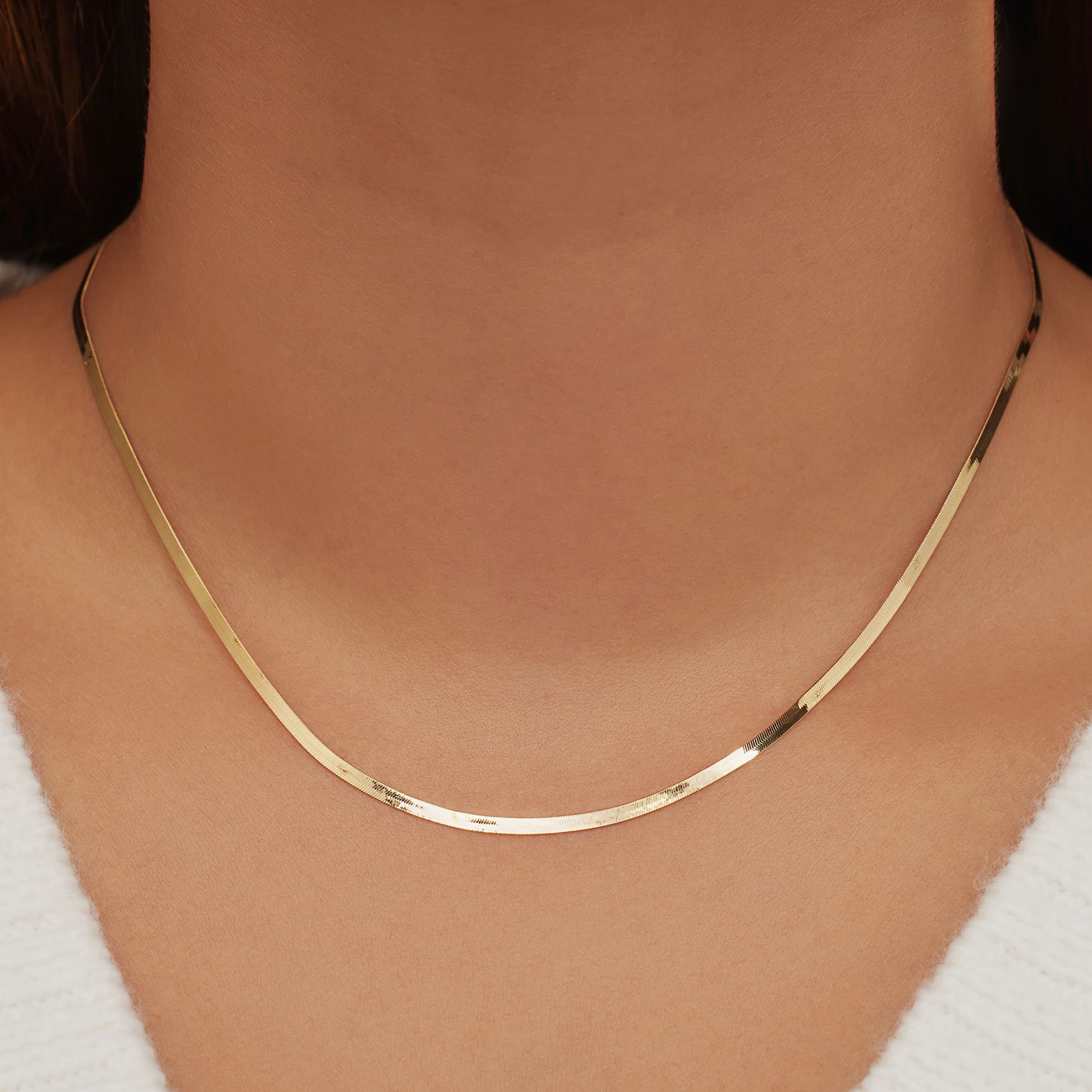 Aidee Leontine 14 karat gold snake necklace -  - Isabel Bernard